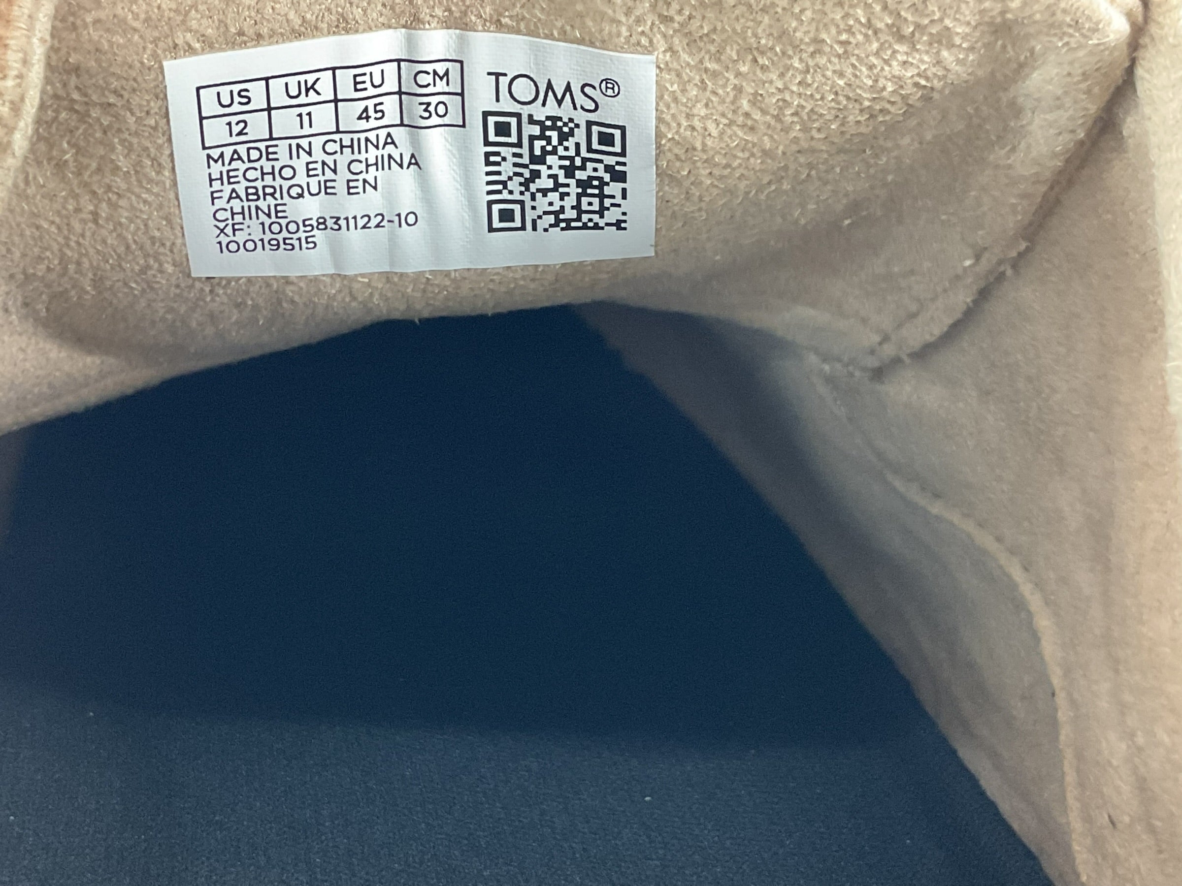 Zapato 12 (TOMS)