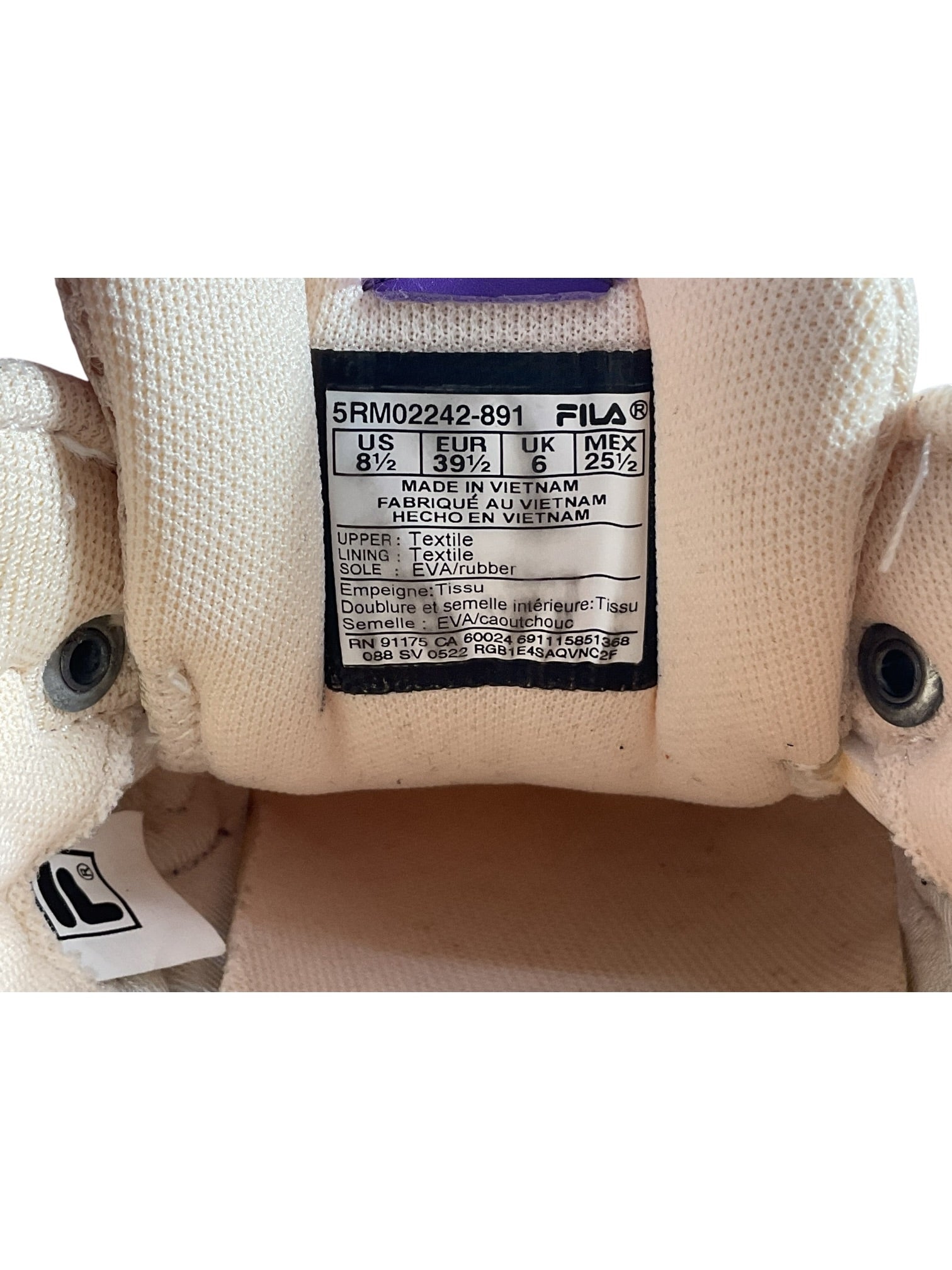 Tenis 8.5 (FILA)
