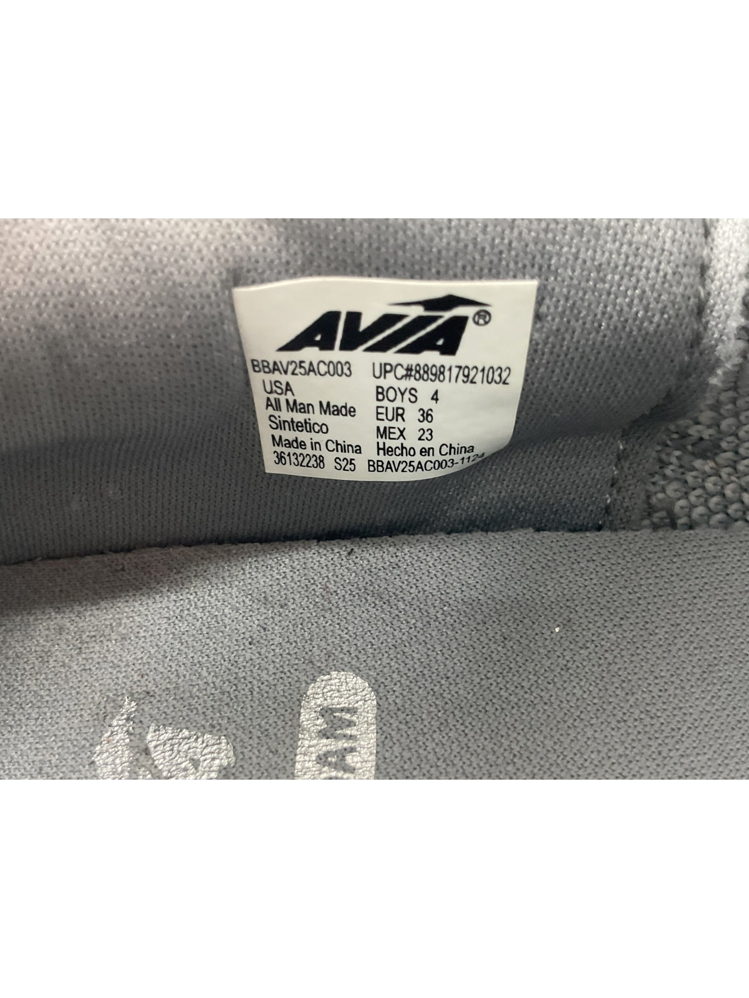 Tenis niño 4 (AVIA)