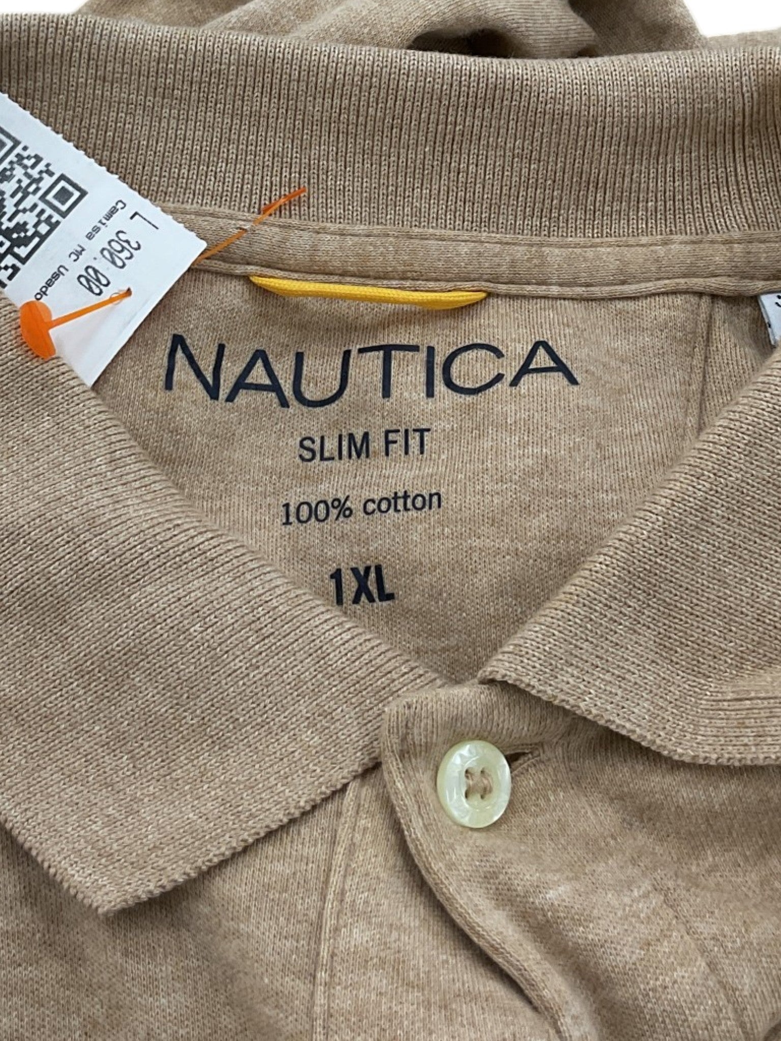 Camisa tipo polo 1XL (Nautica)