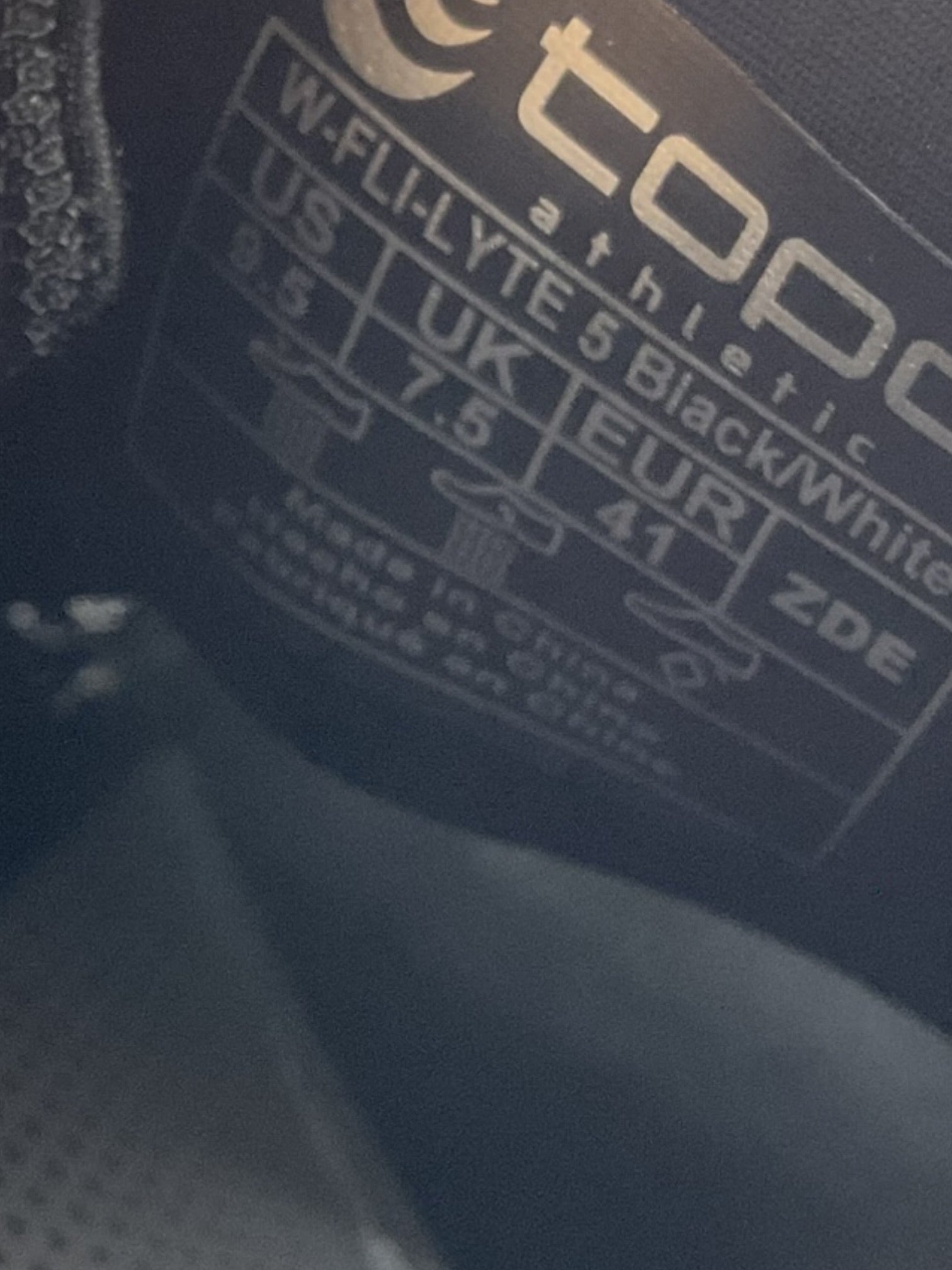 Tenis 9.5