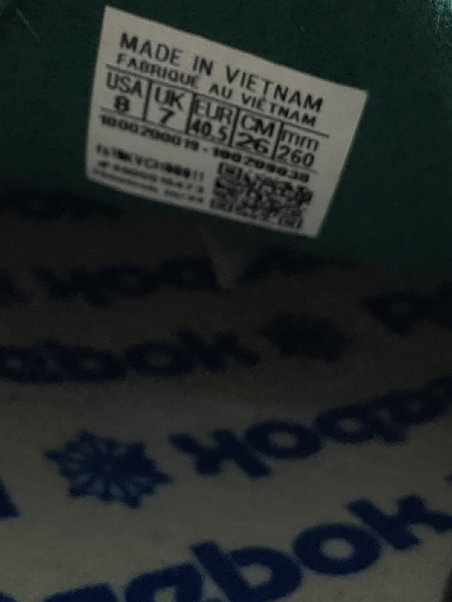 Tenis 8 (Reebok)