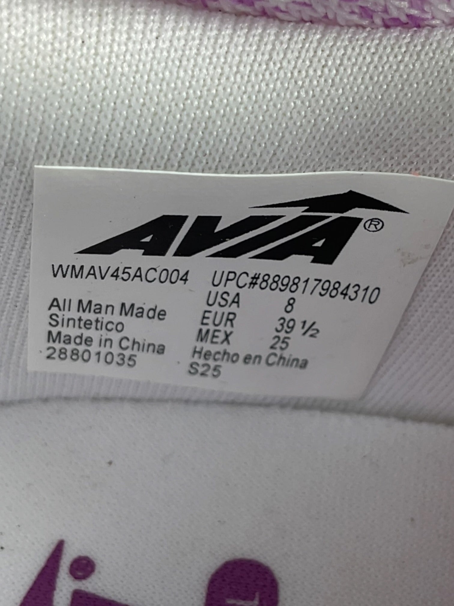 Tenis 8 (AVIA)