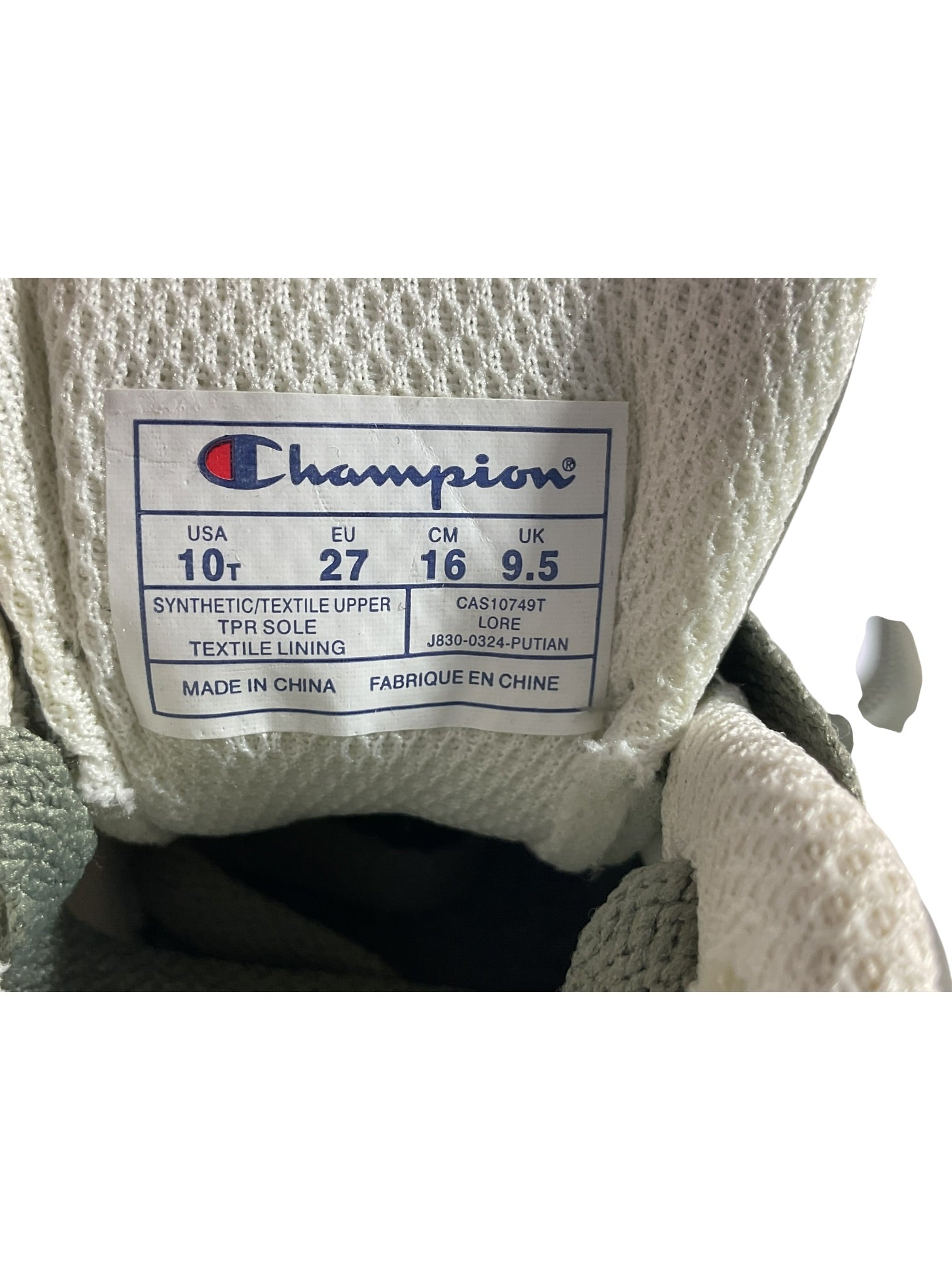 Tenis niño 10 (Champions)