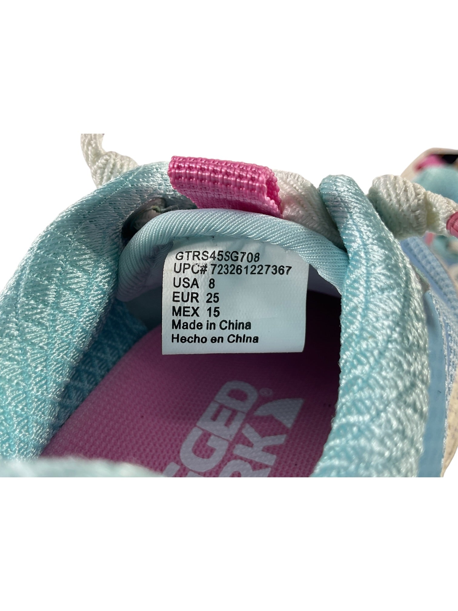 Tenis niña 8 (RUGGED SHARK)