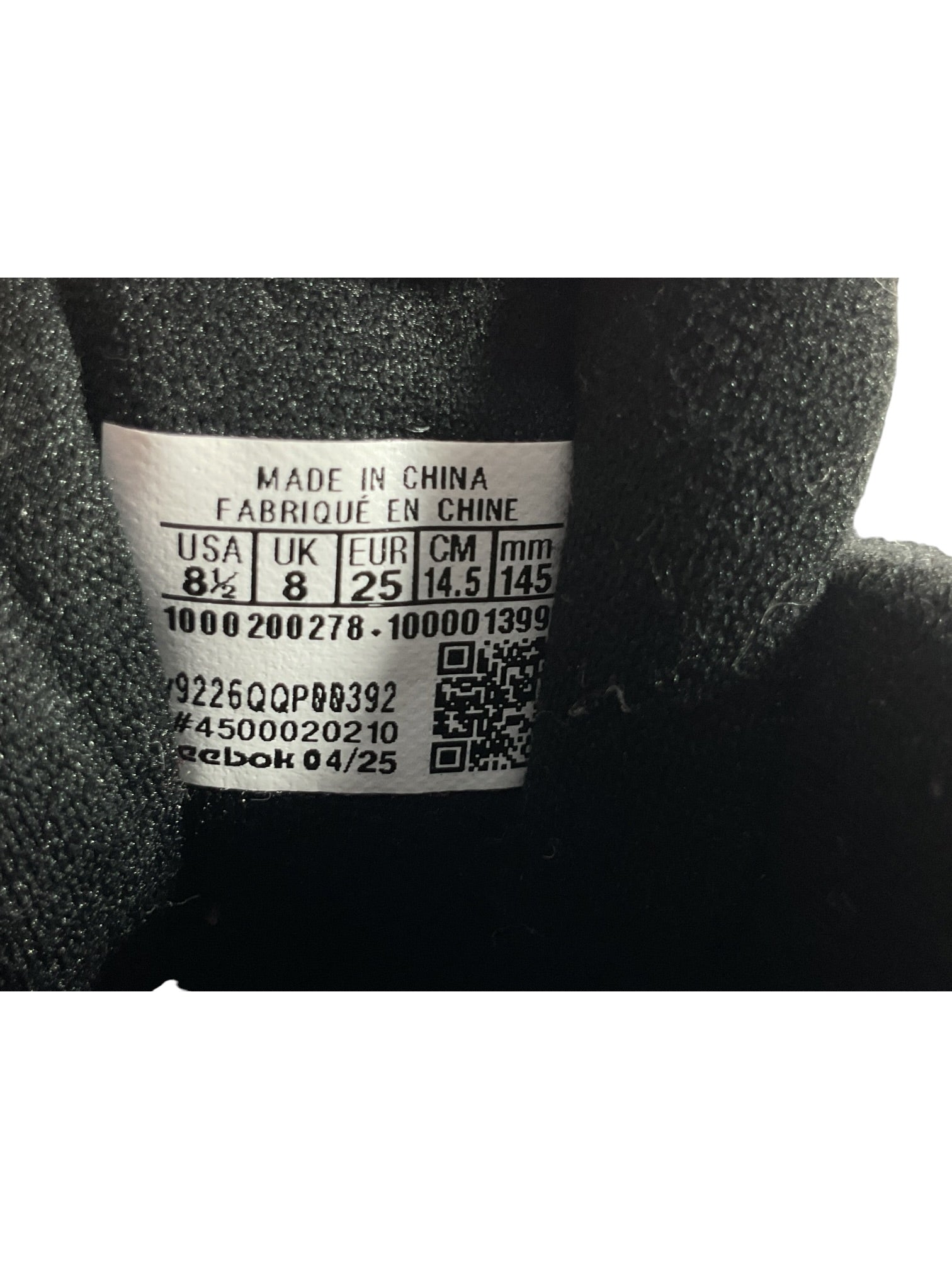 Tenis niño 8.5 (Reebok)
