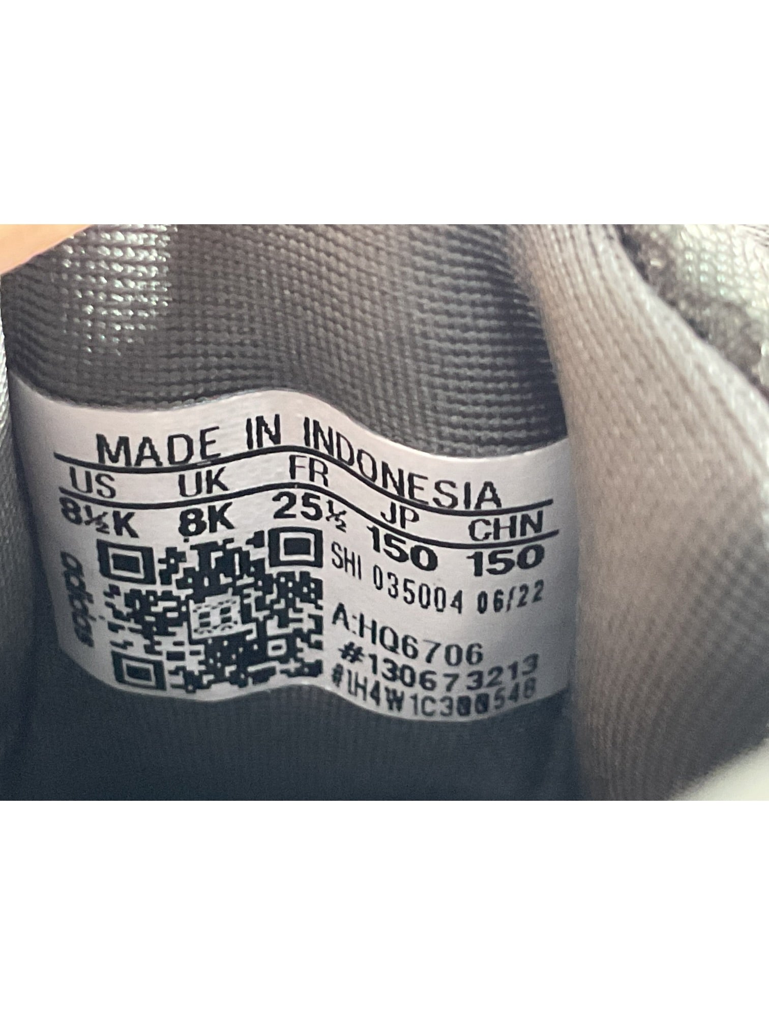 Tenis niño 8.5K (Adidas)