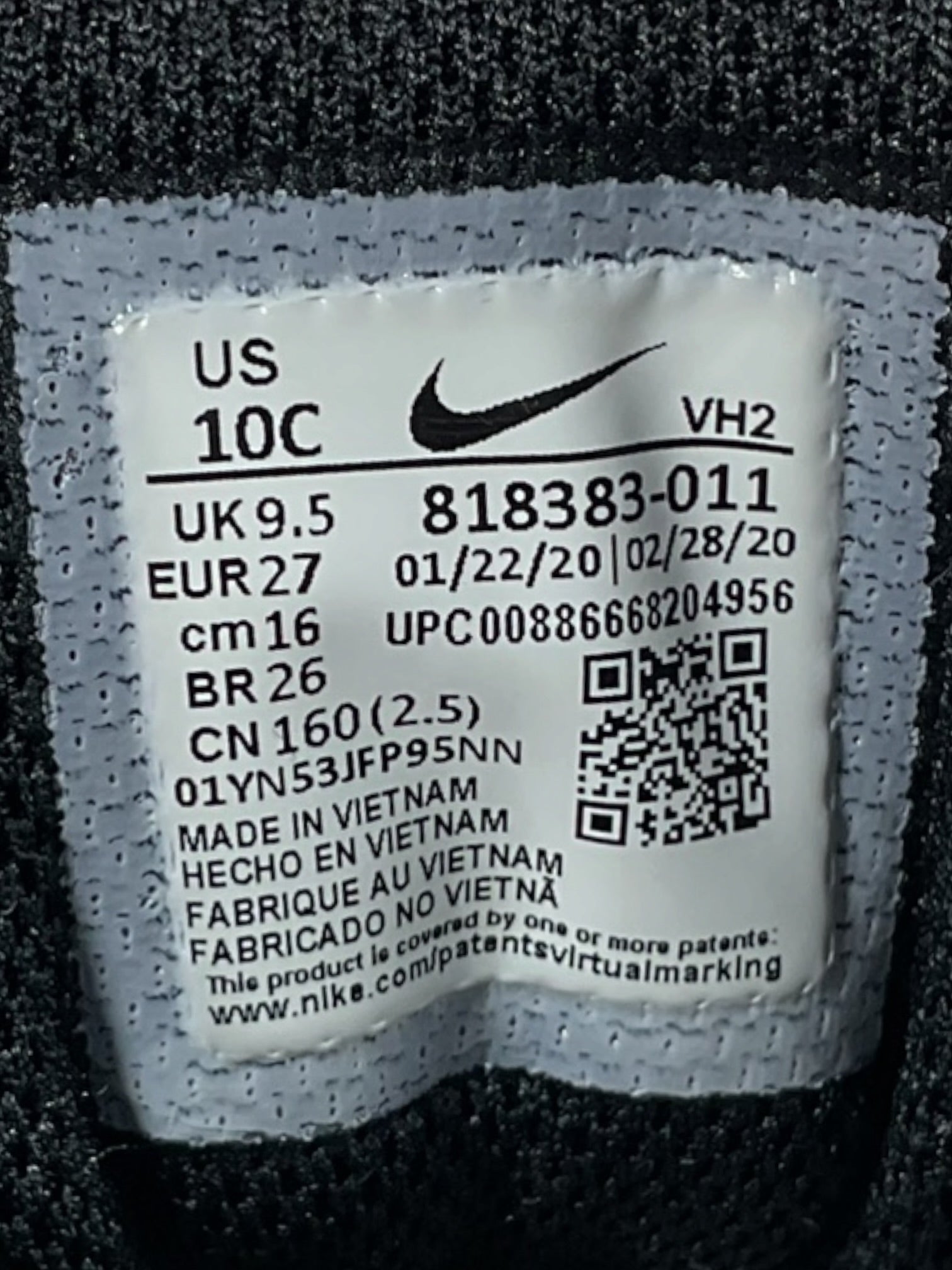 Tenis niño 10C (Nike)