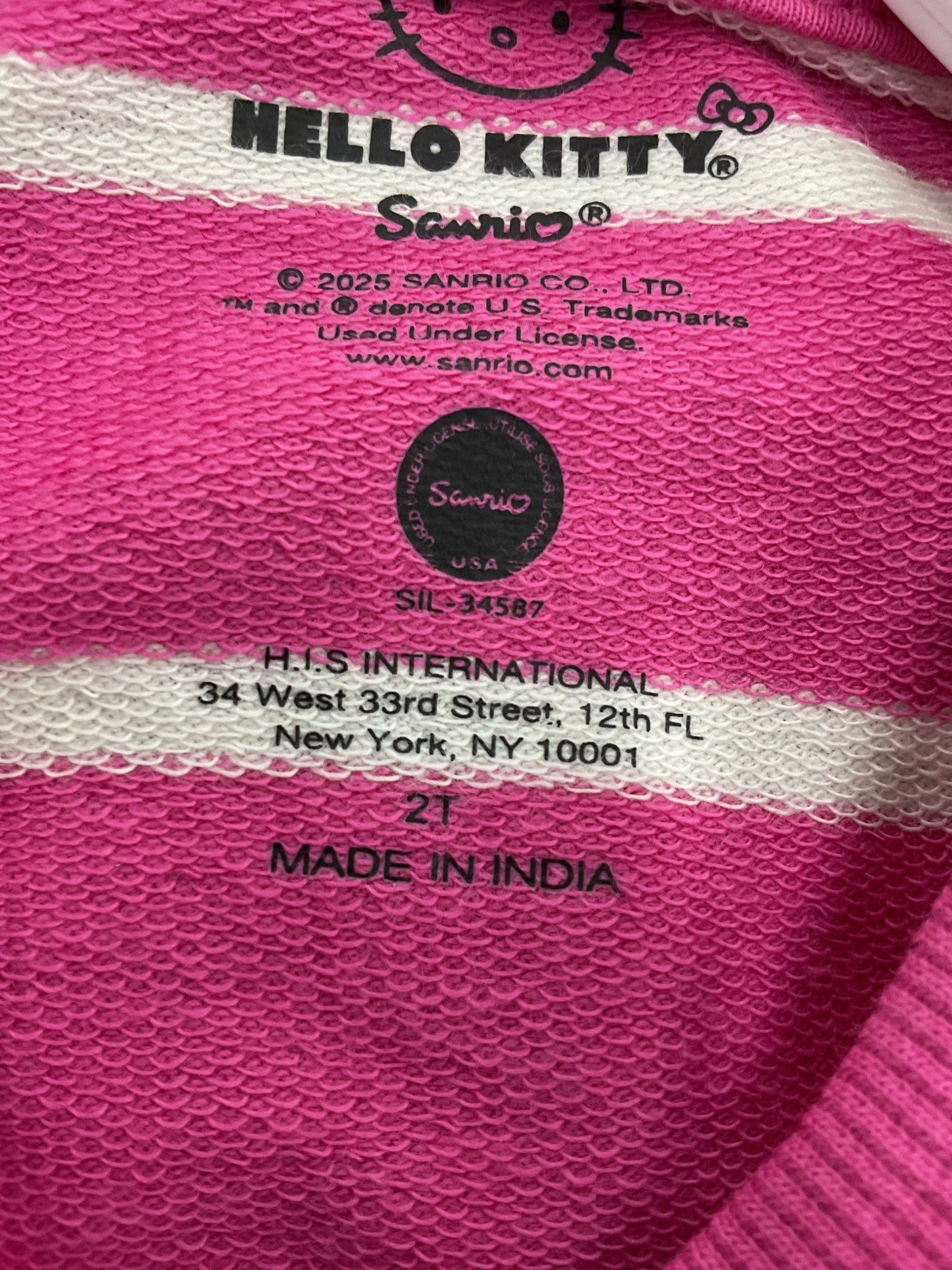 Sueter niña 2T (Hello Kitty)