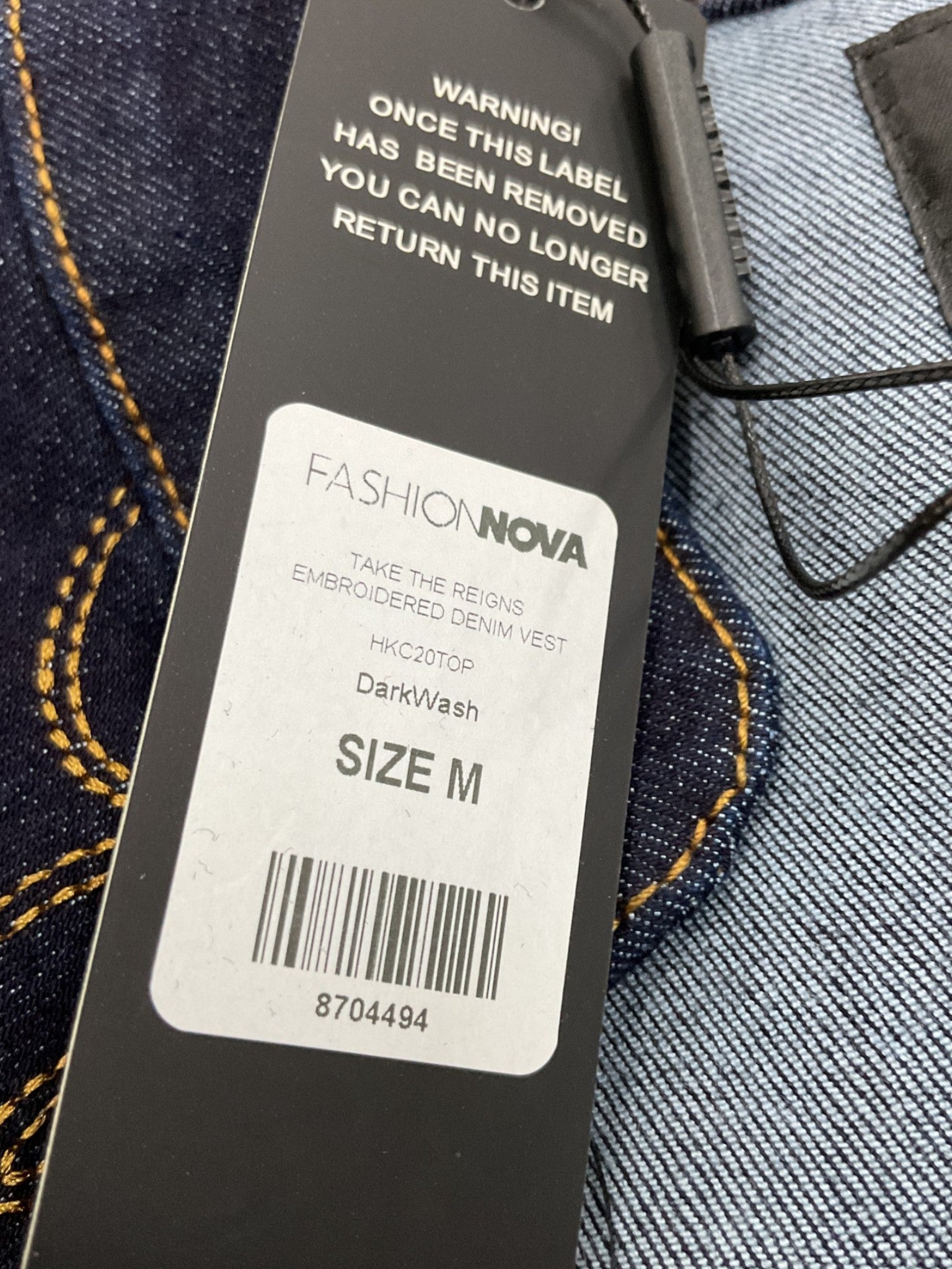 Chaleco M (Fashion Nova)