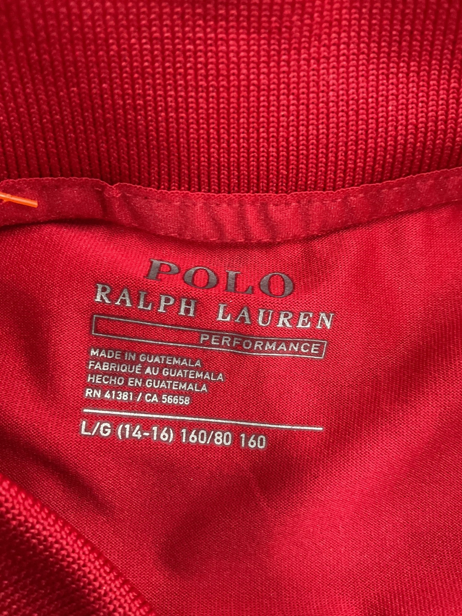 Camisa Niño L/G 14/16 (POLO)