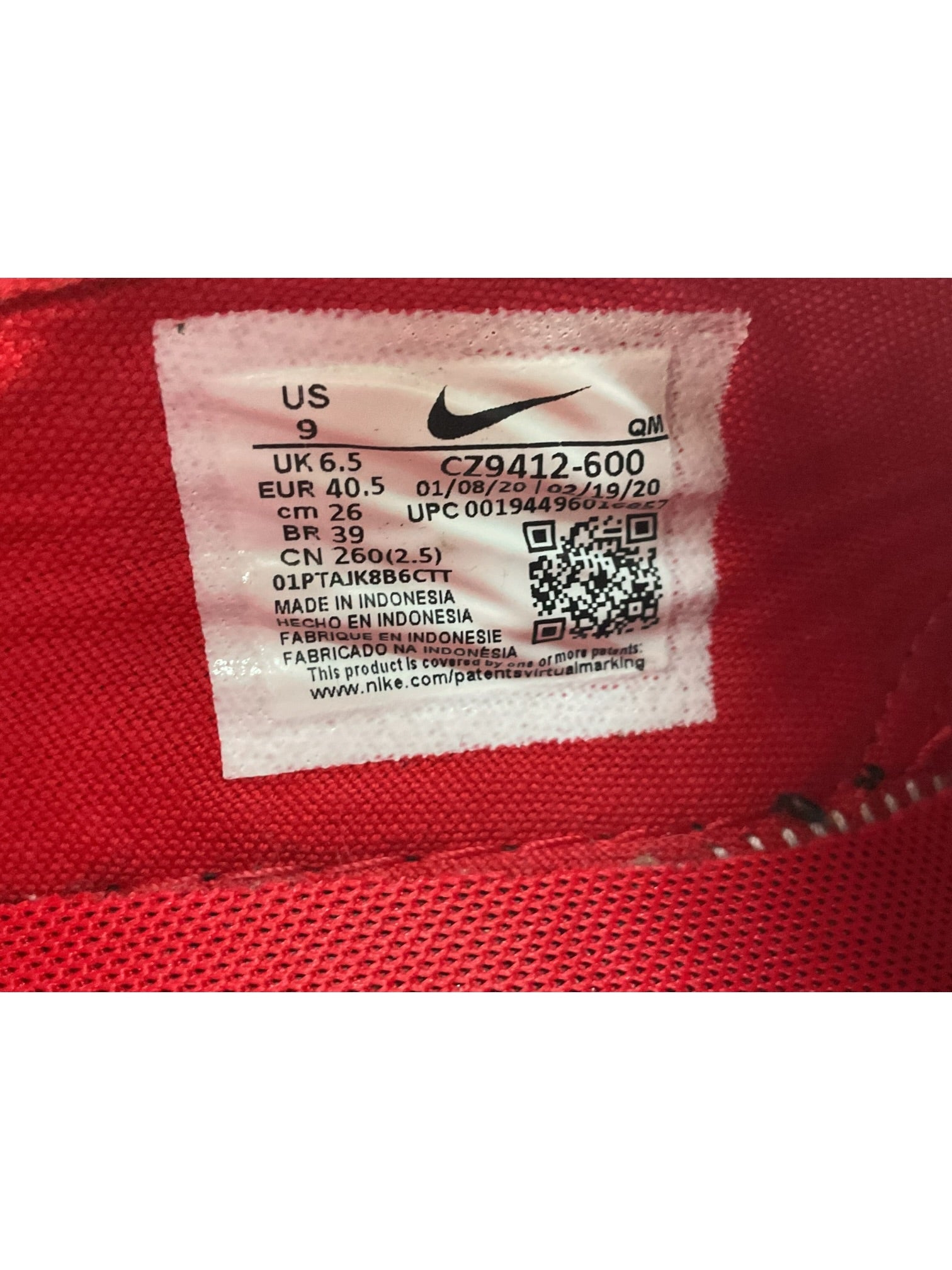 Tenis 9 (Nike)
