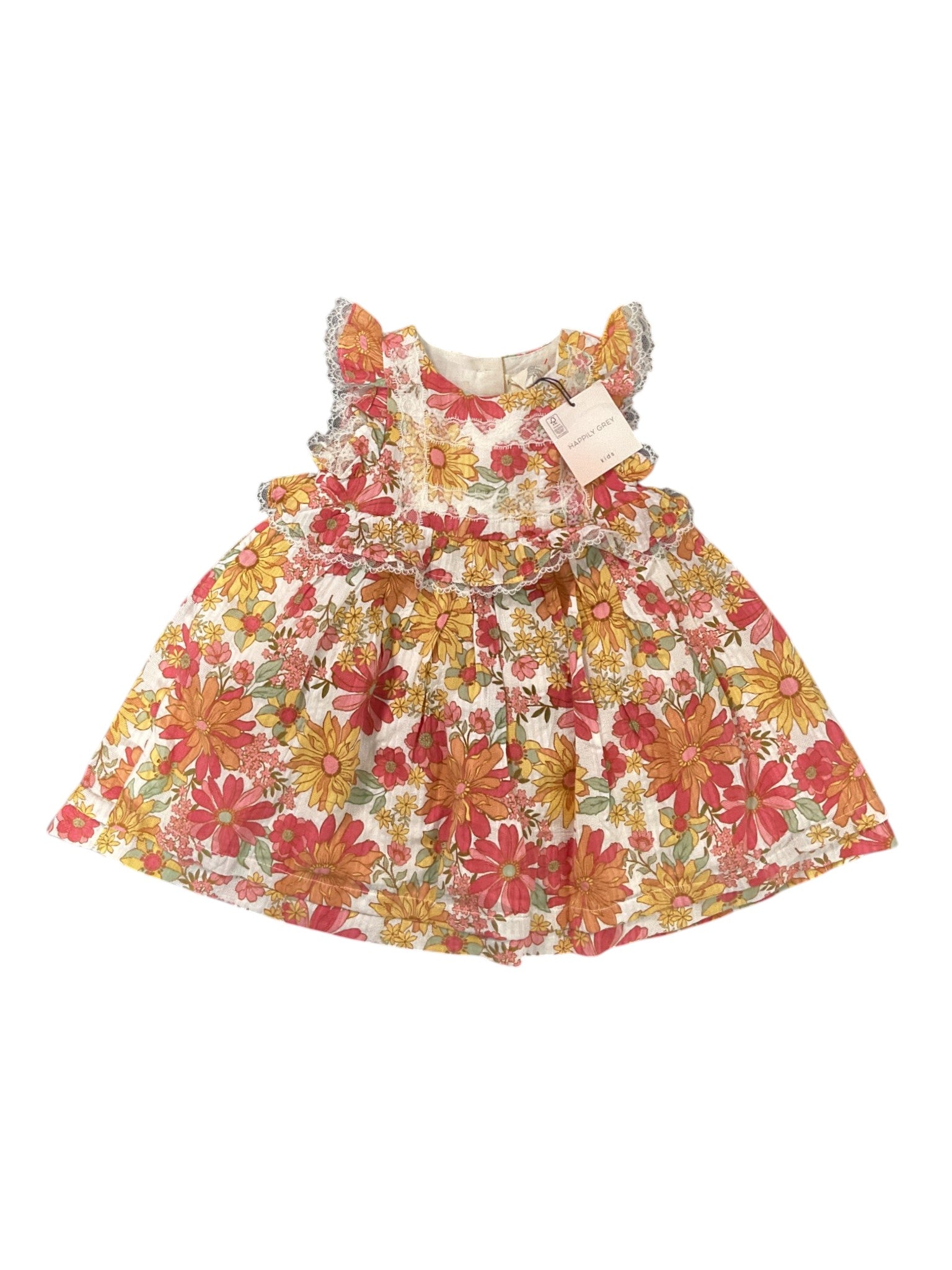 Vestido Niña 12M (HAPPILLY GREY)
