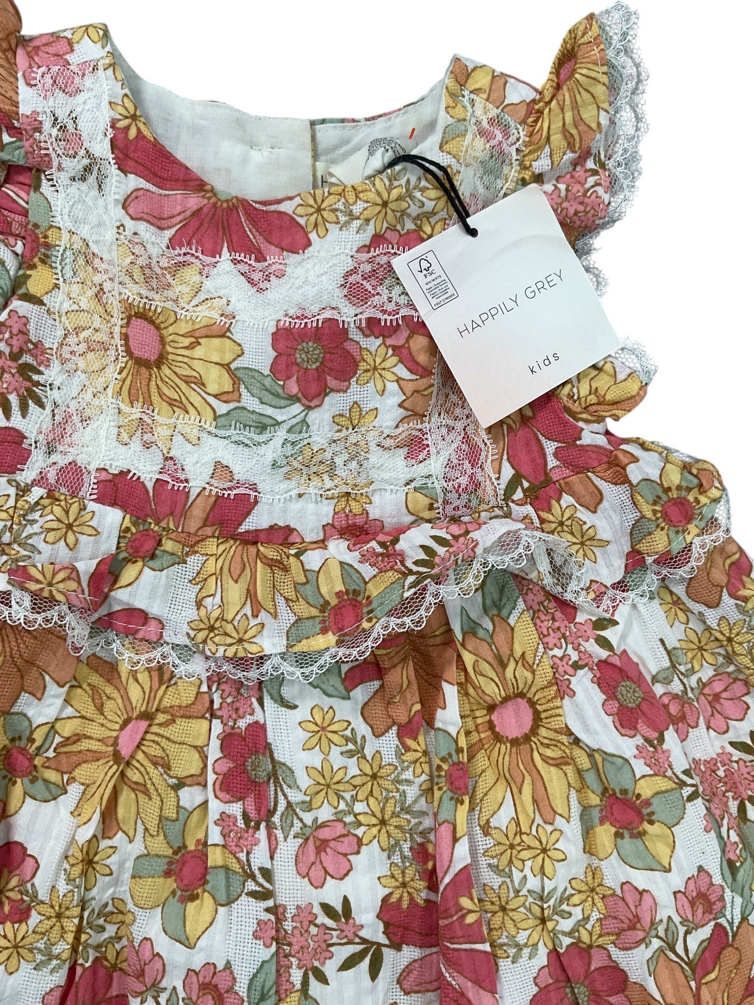 Vestido Niña 12M (HAPPILLY GREY)
