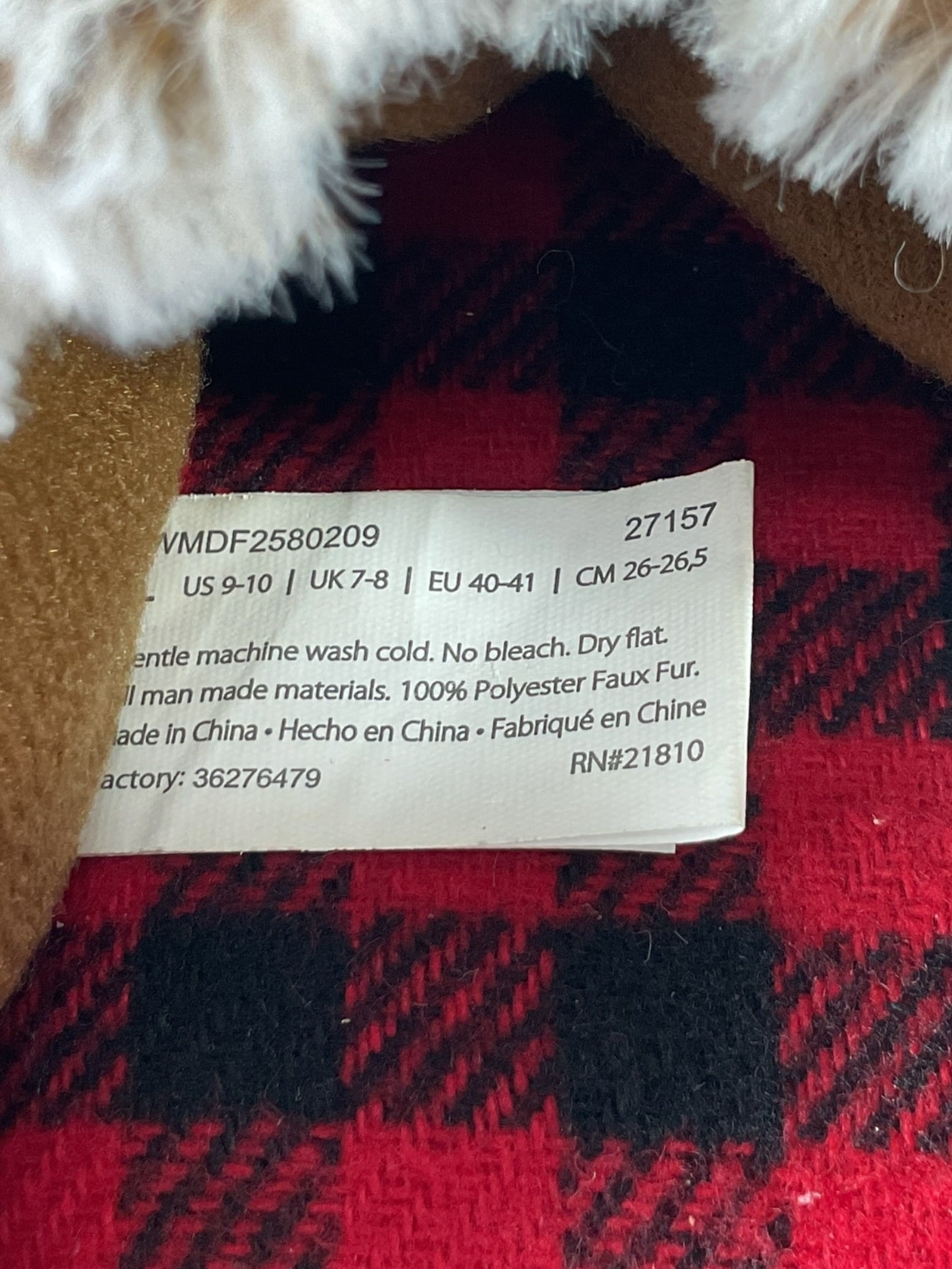 Pantufla 9-10 (Dearfoams)
