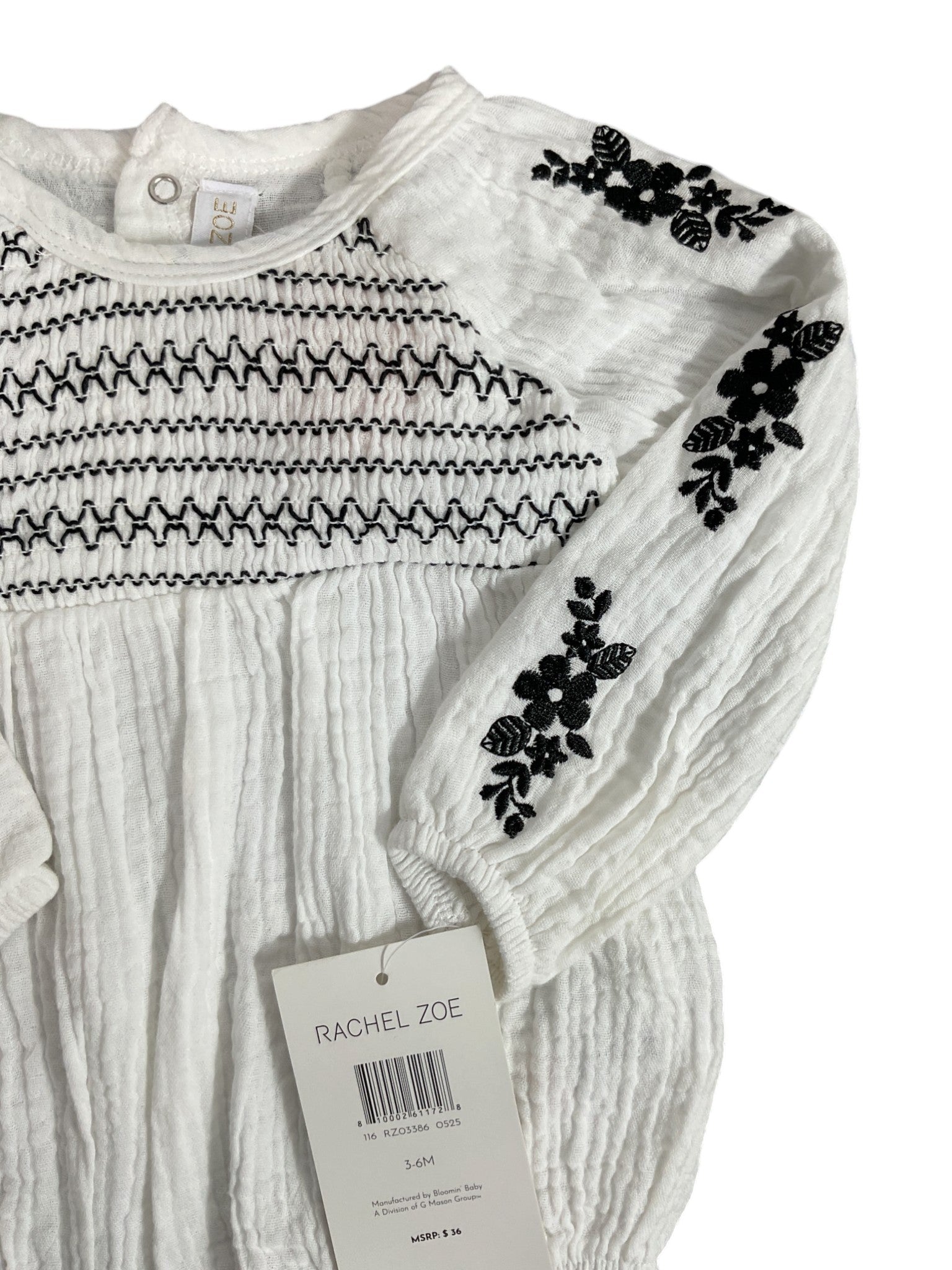 Traje de Bebe 3-6M (Rachel Zoe)