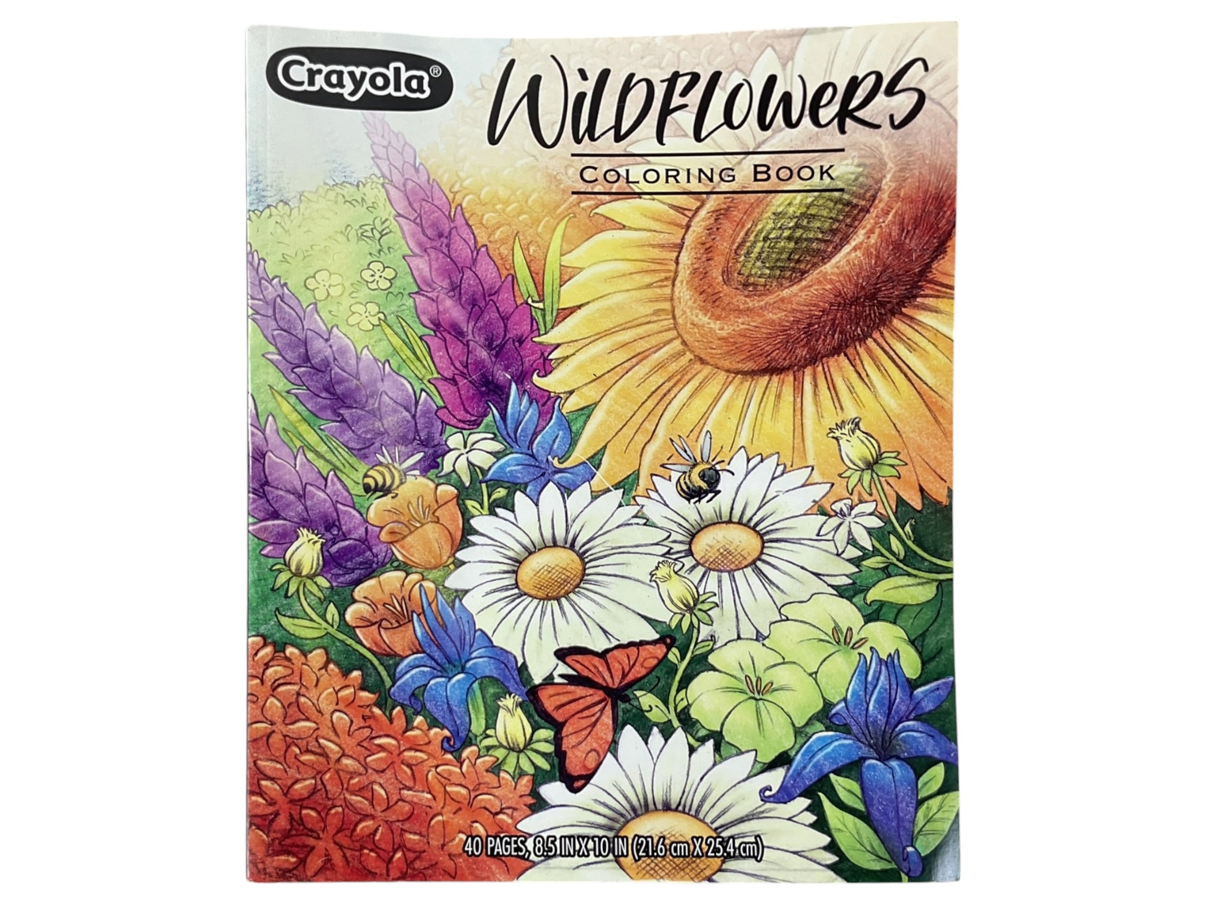 Libro para colorear (WILDFLOWERS)