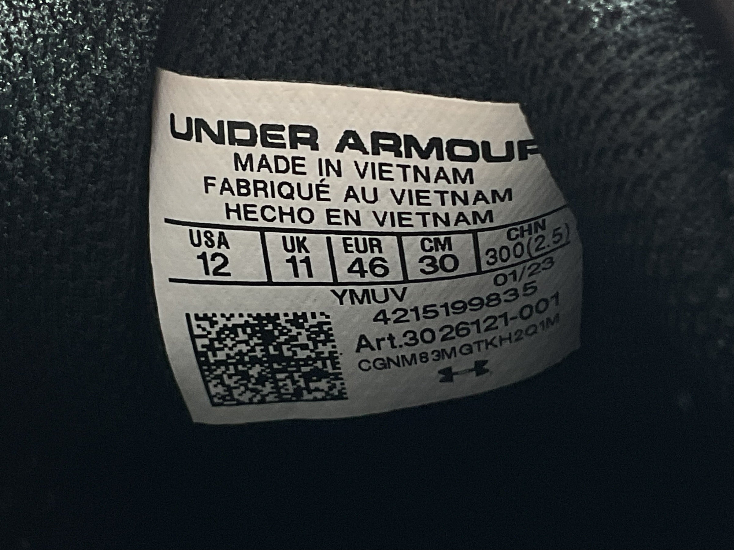 Tenis 12 (Under Armour)