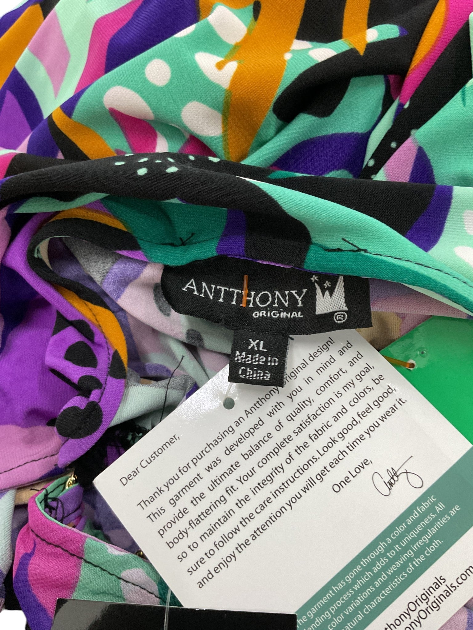 Vestido XL (ANTTONY ORIGINAL)