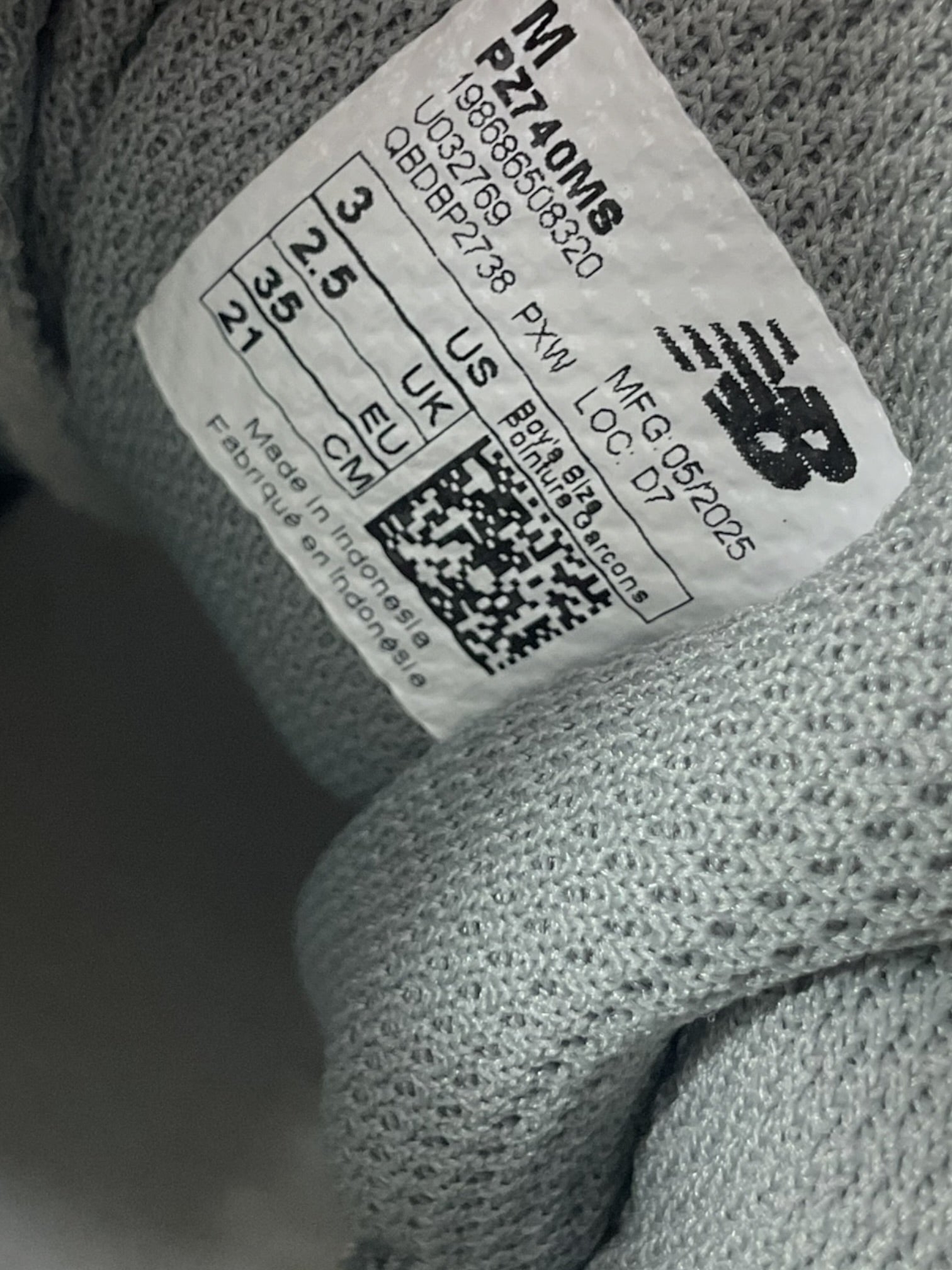 Tenis niña 3 (New Balance)