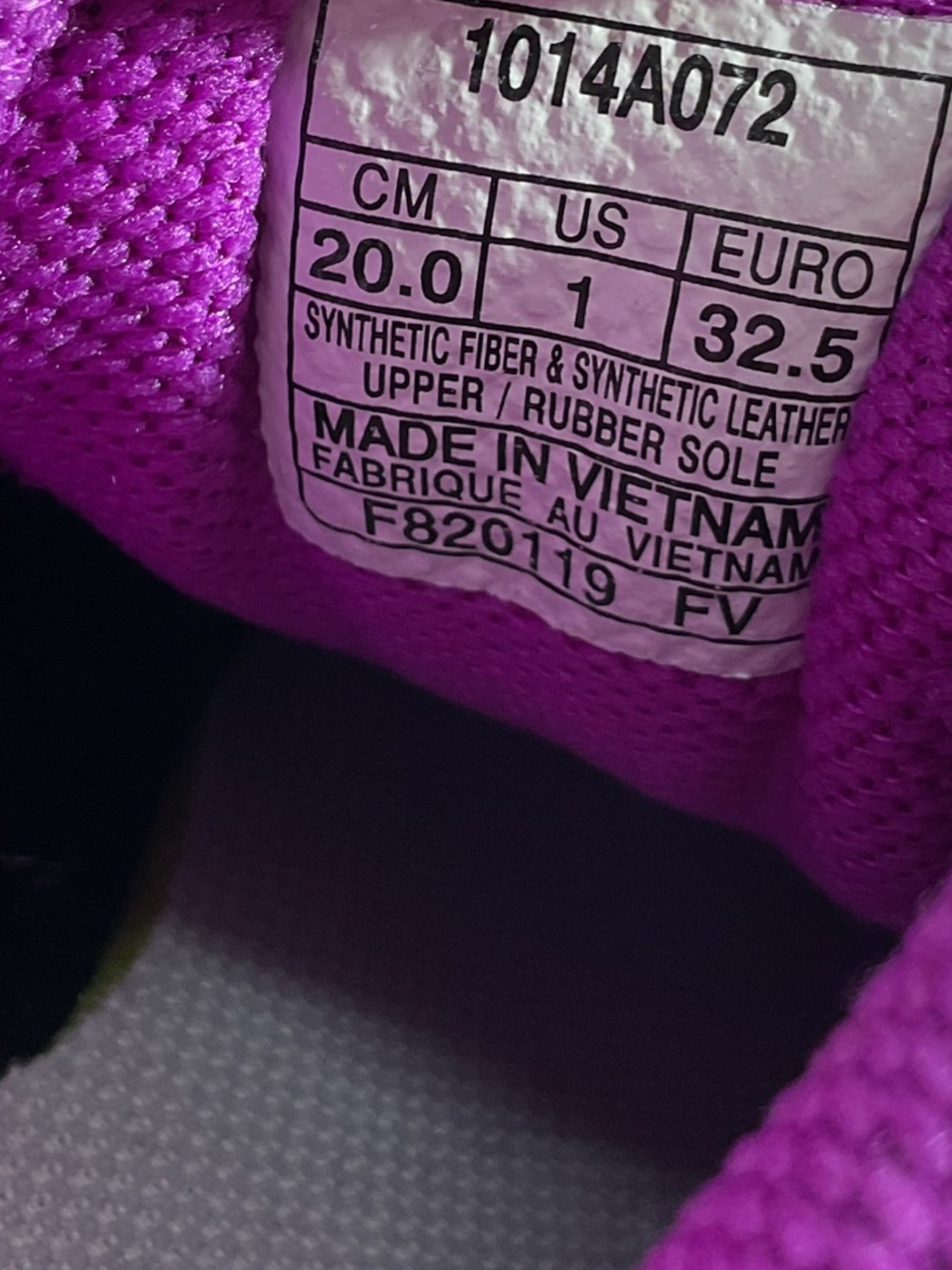 Tenis niña 1 (Asics)