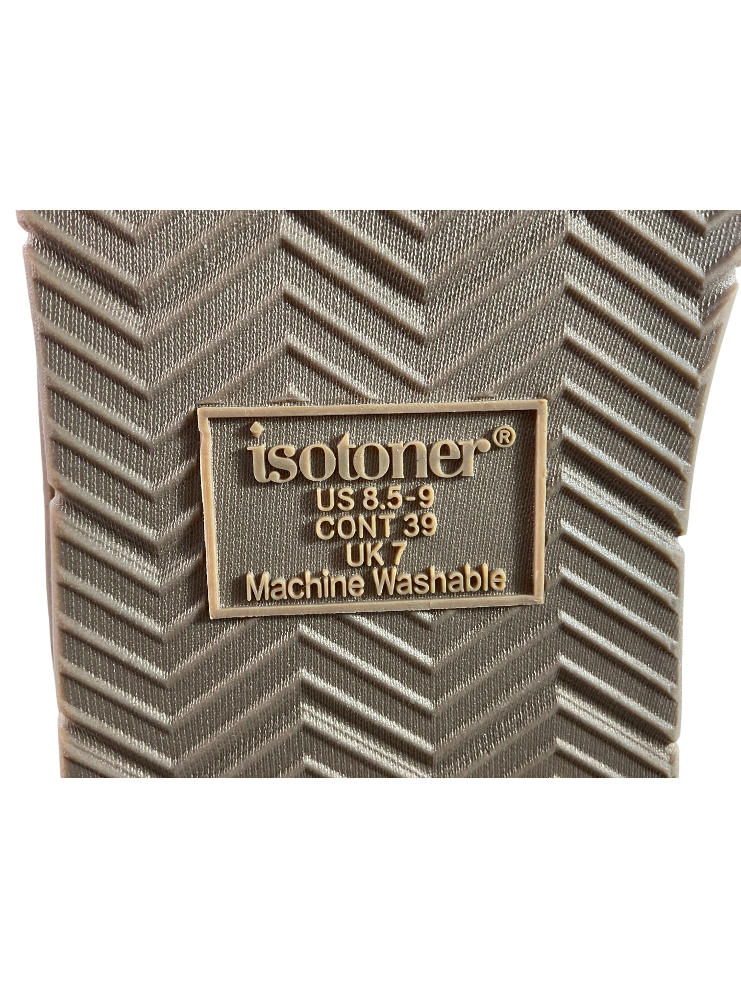 Pantufla 8.5/9  (isotoner)