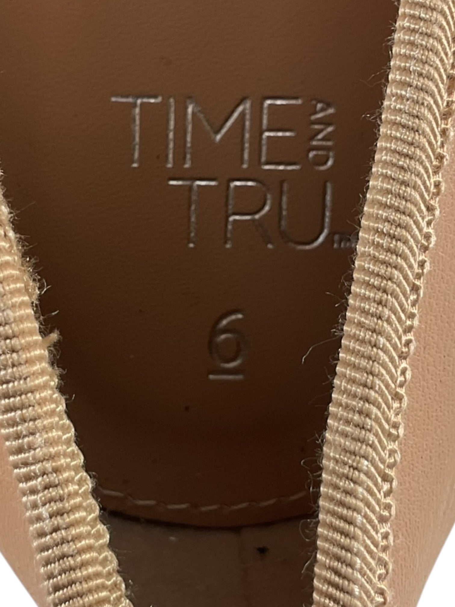 Zapatilla 6 (Time and tru)