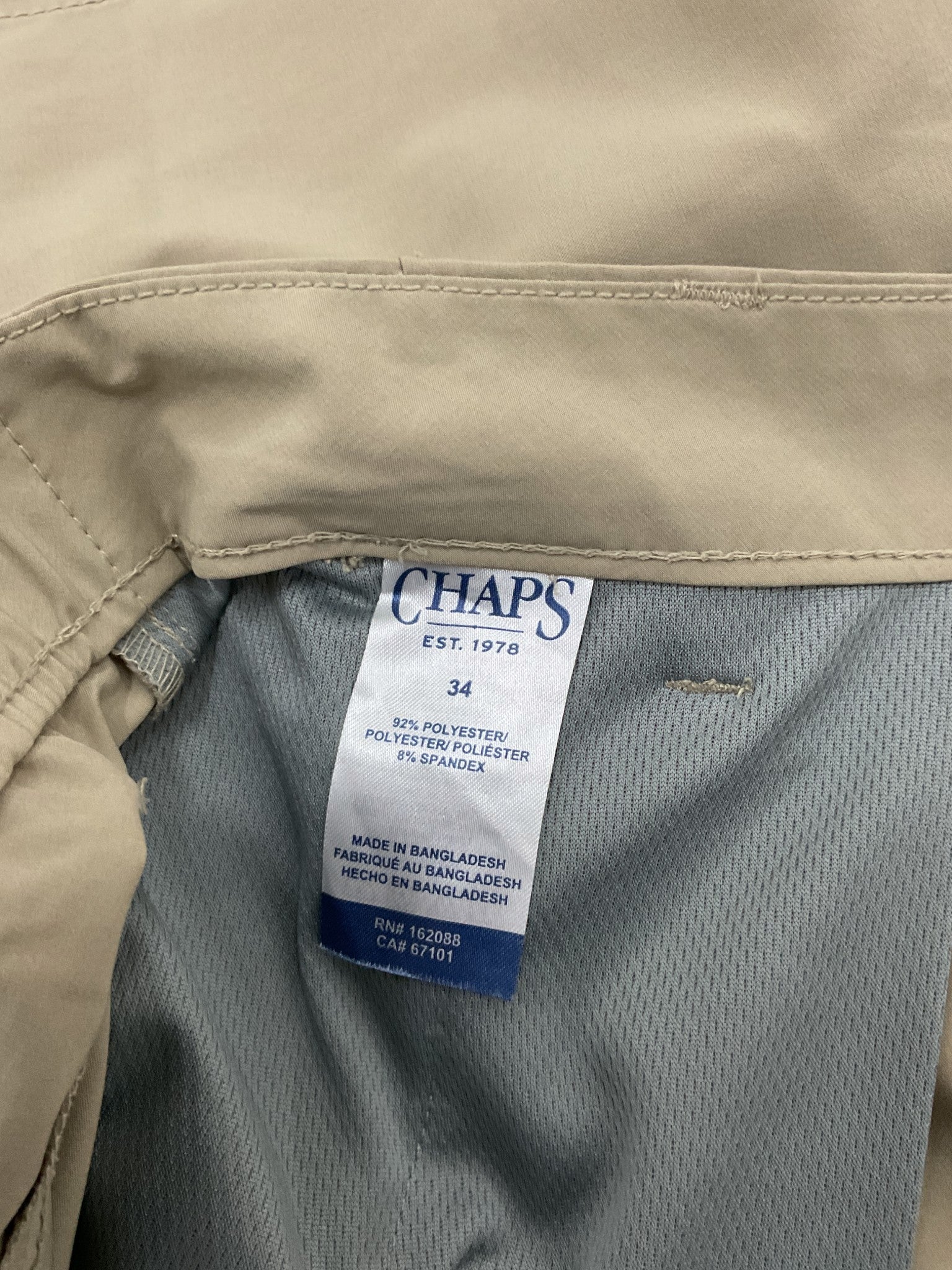 Short 34 (CHAPS)