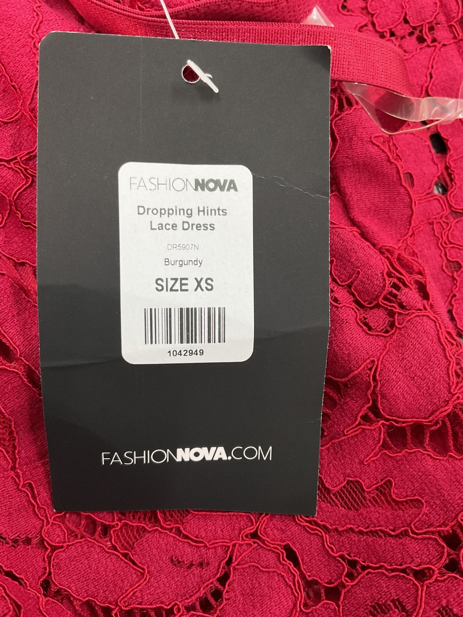 Vestido XS (Fashion Nova)
