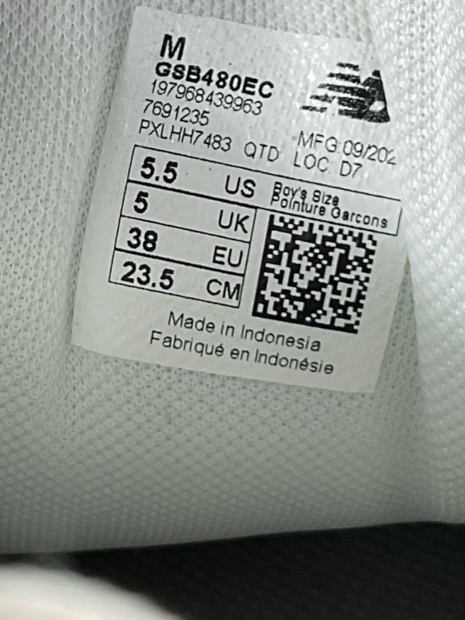 Tenis 5.5 (New Balance)