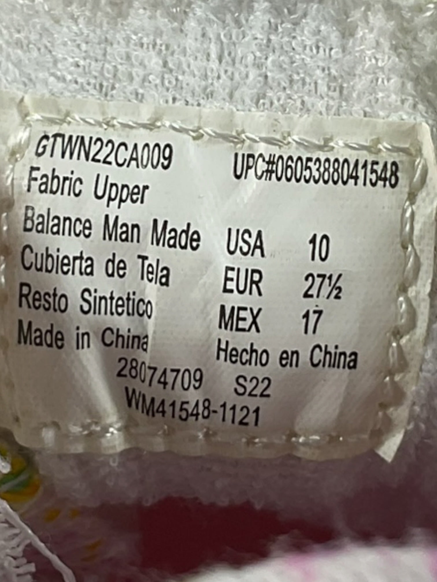 Zapato niño 10