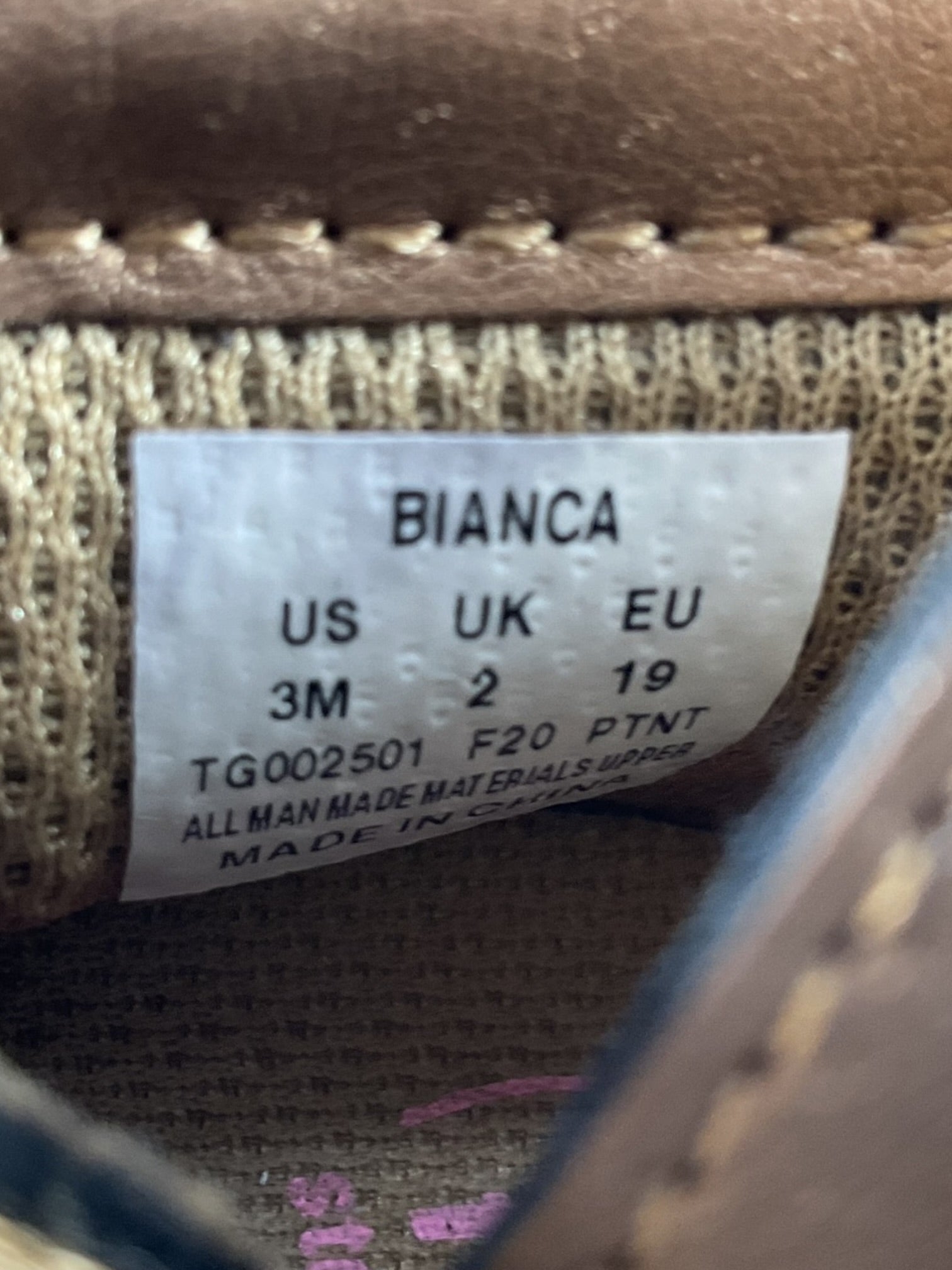 Zapato niño 3M