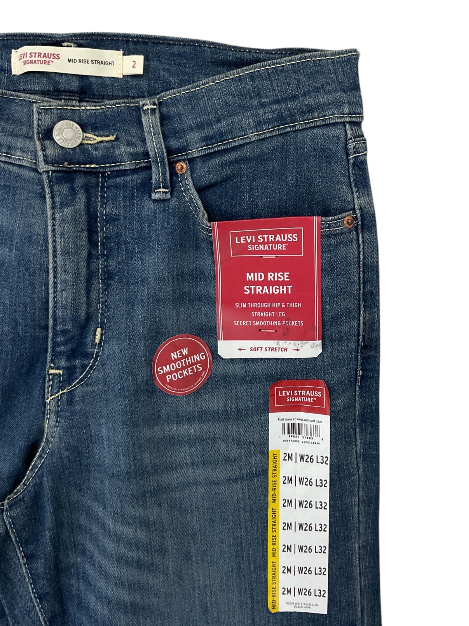Jean 2 (Levi's Mid Rise Straight)
