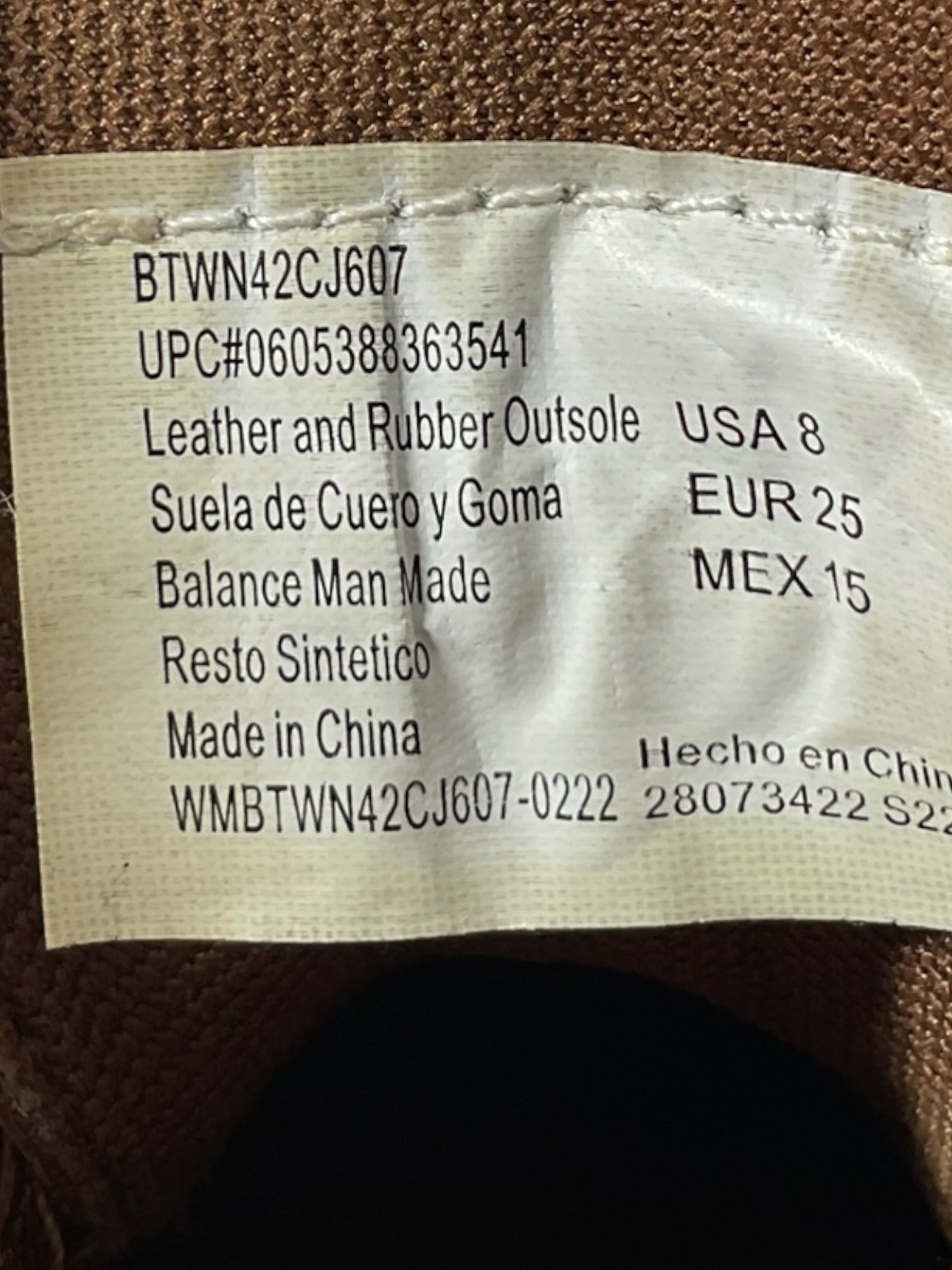 Zapato niño 8