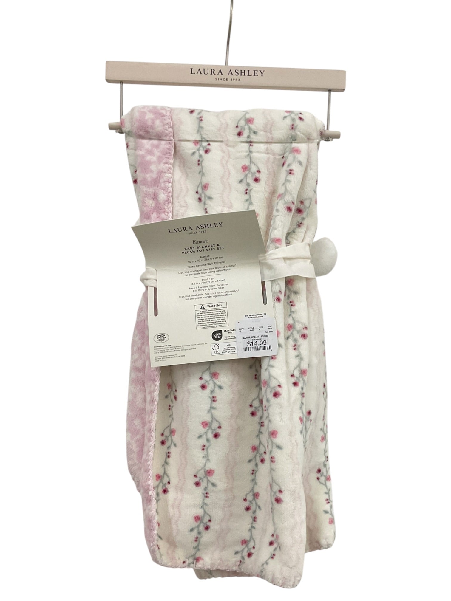 Set de manta para bebé (LAURA ASHLEY)