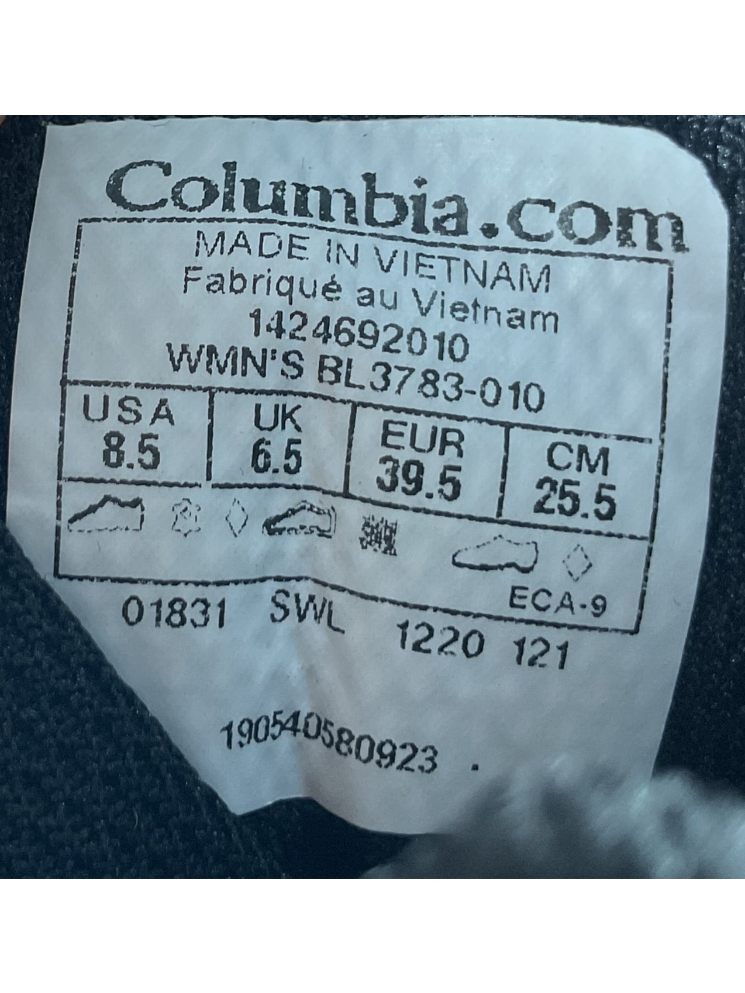 Zapato 8.5 (Columbia)