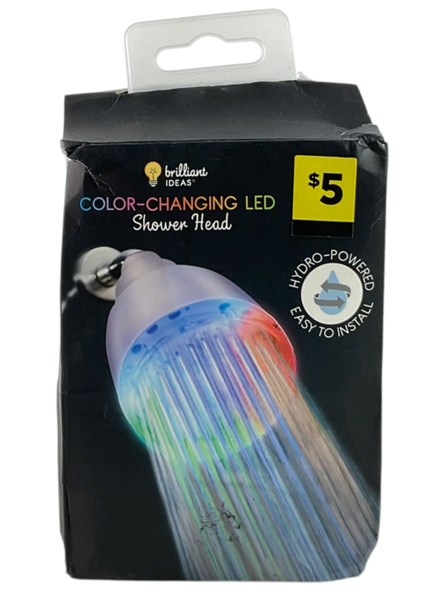 Regadera con luz led