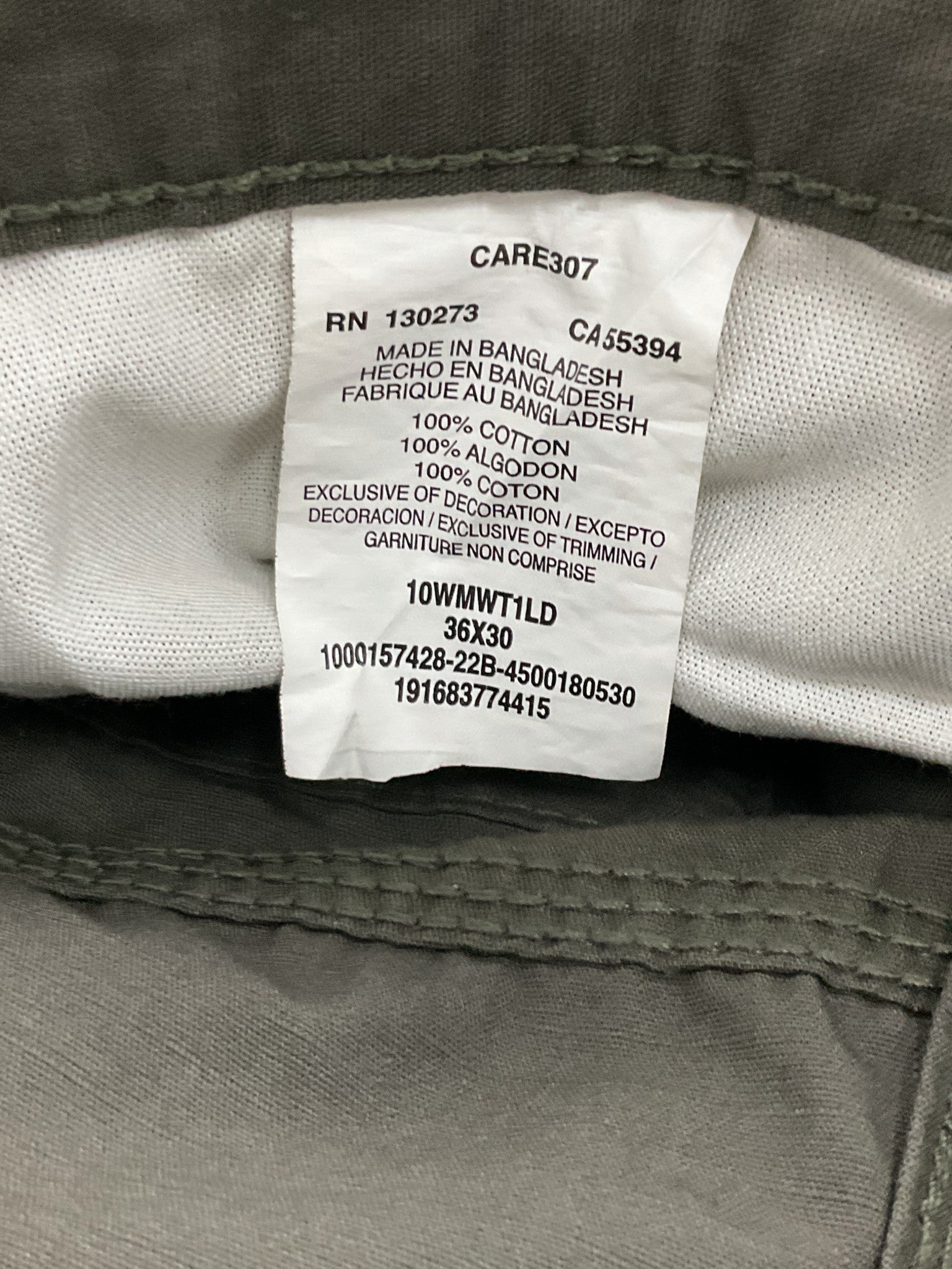 Pantalón 36 (Wrangler)