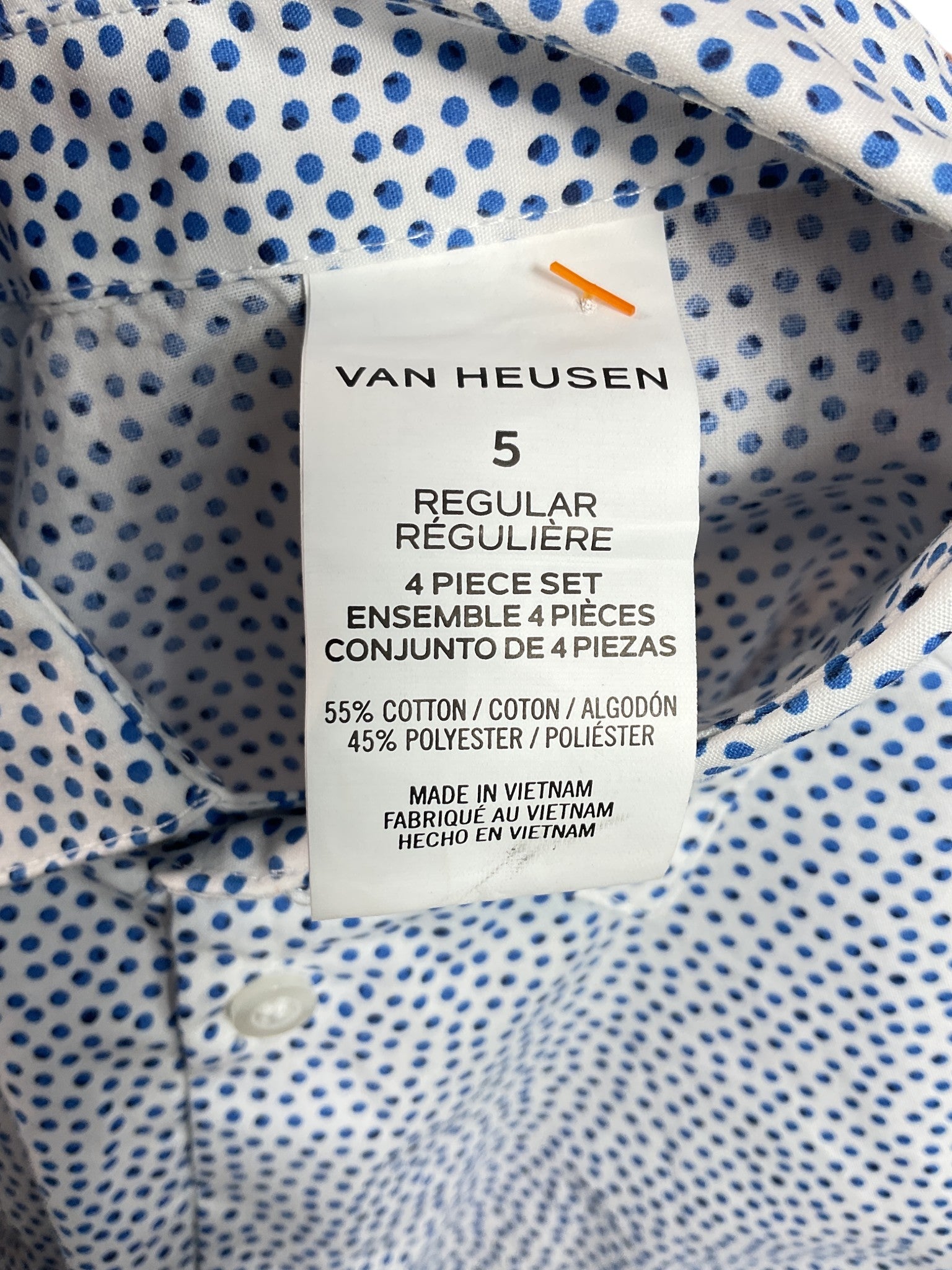 Camisa niño 5 (Van Heusen)