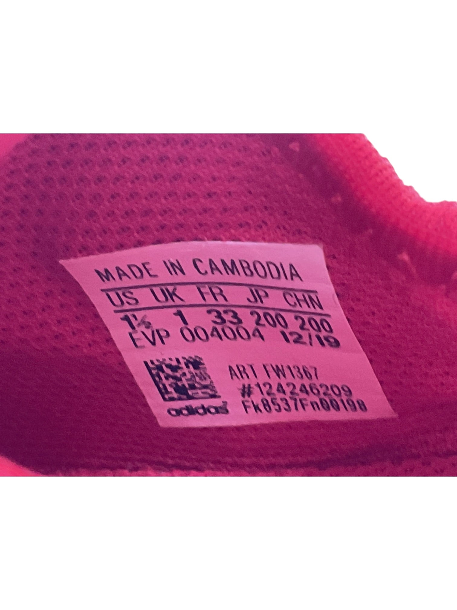 Tenis niño 1.5 (Adidas)