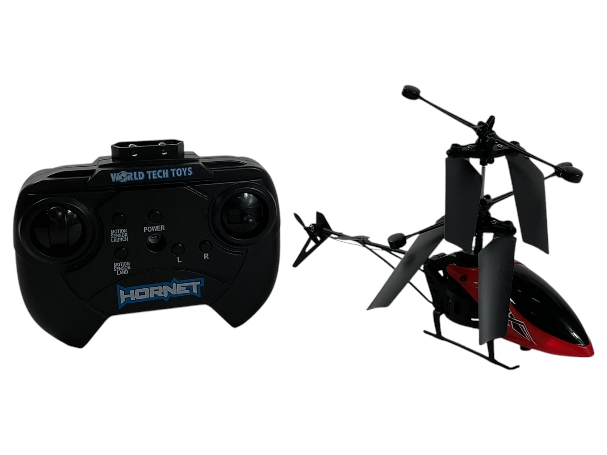 Helicóptero a control remoto (World Tech Toys)