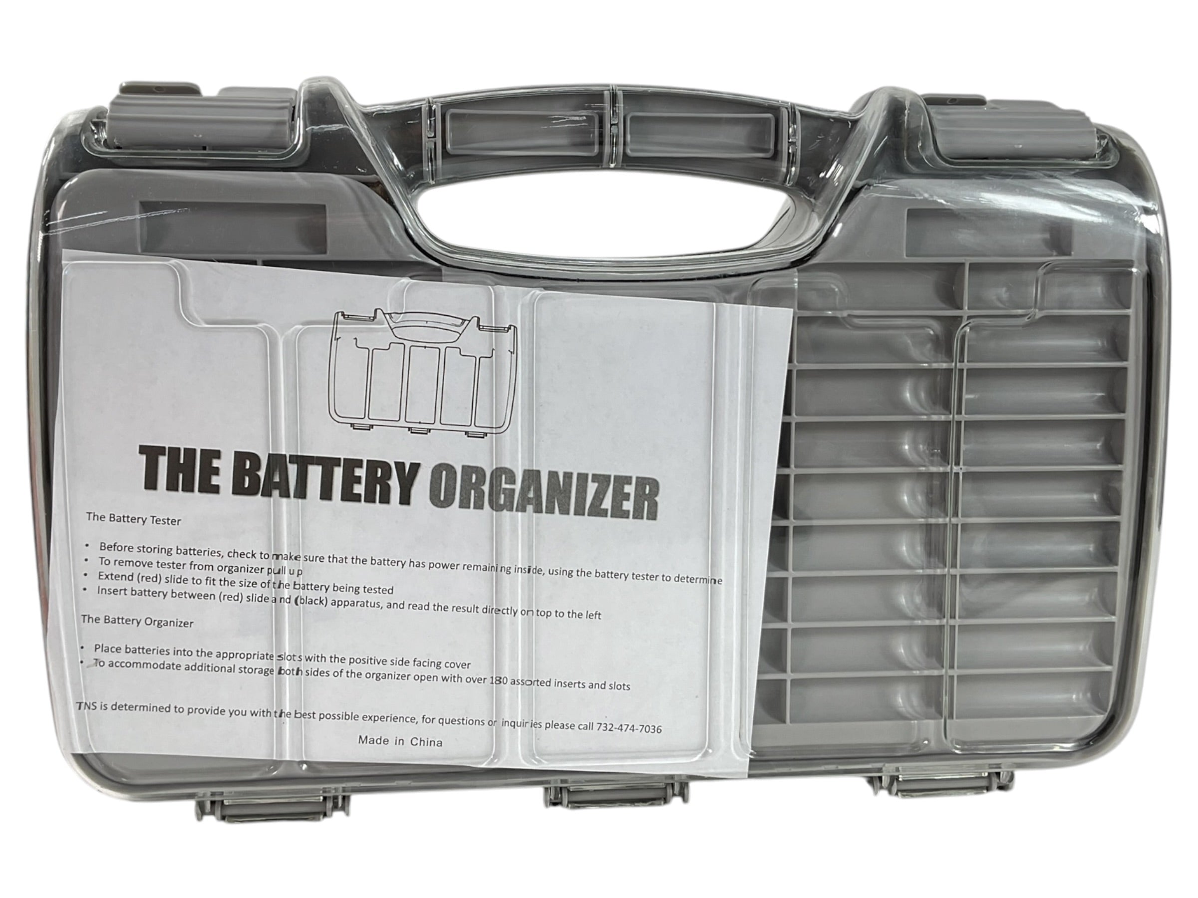 Organizador de baterías