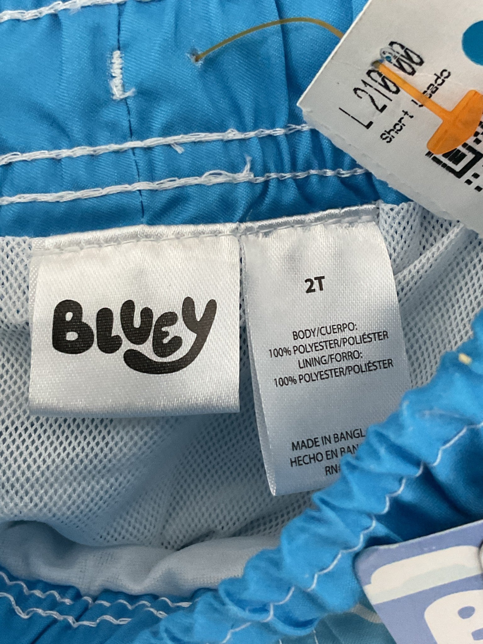 Short niño 2T (Bluey)