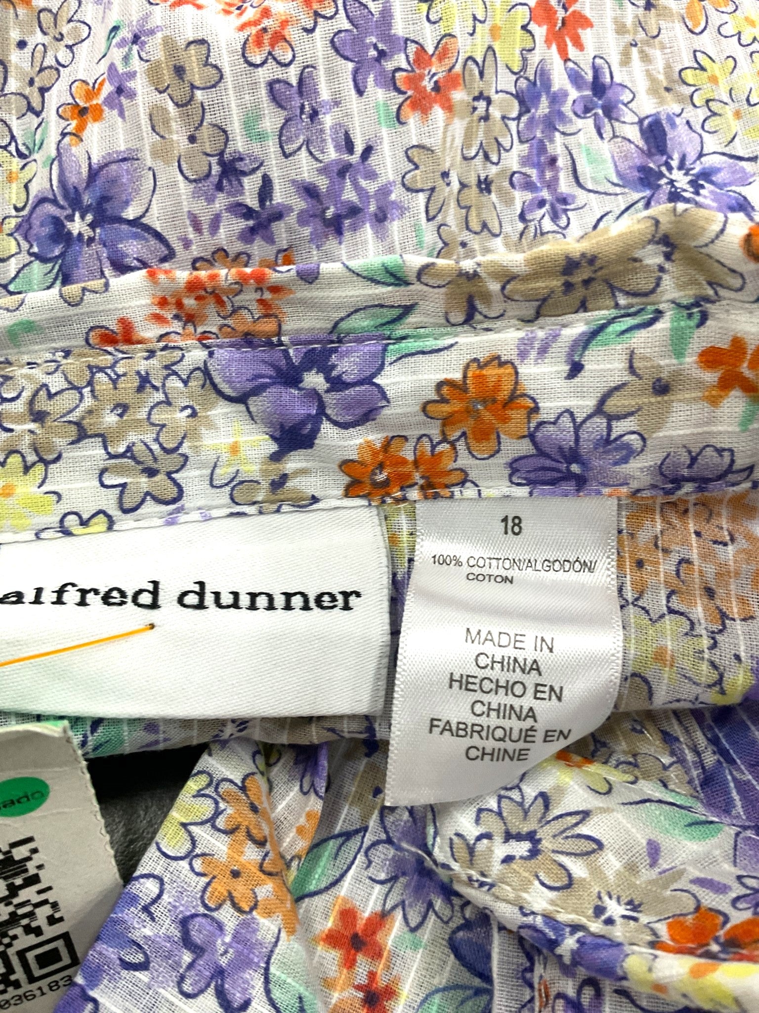 Blusa 18 (alfred dunner)