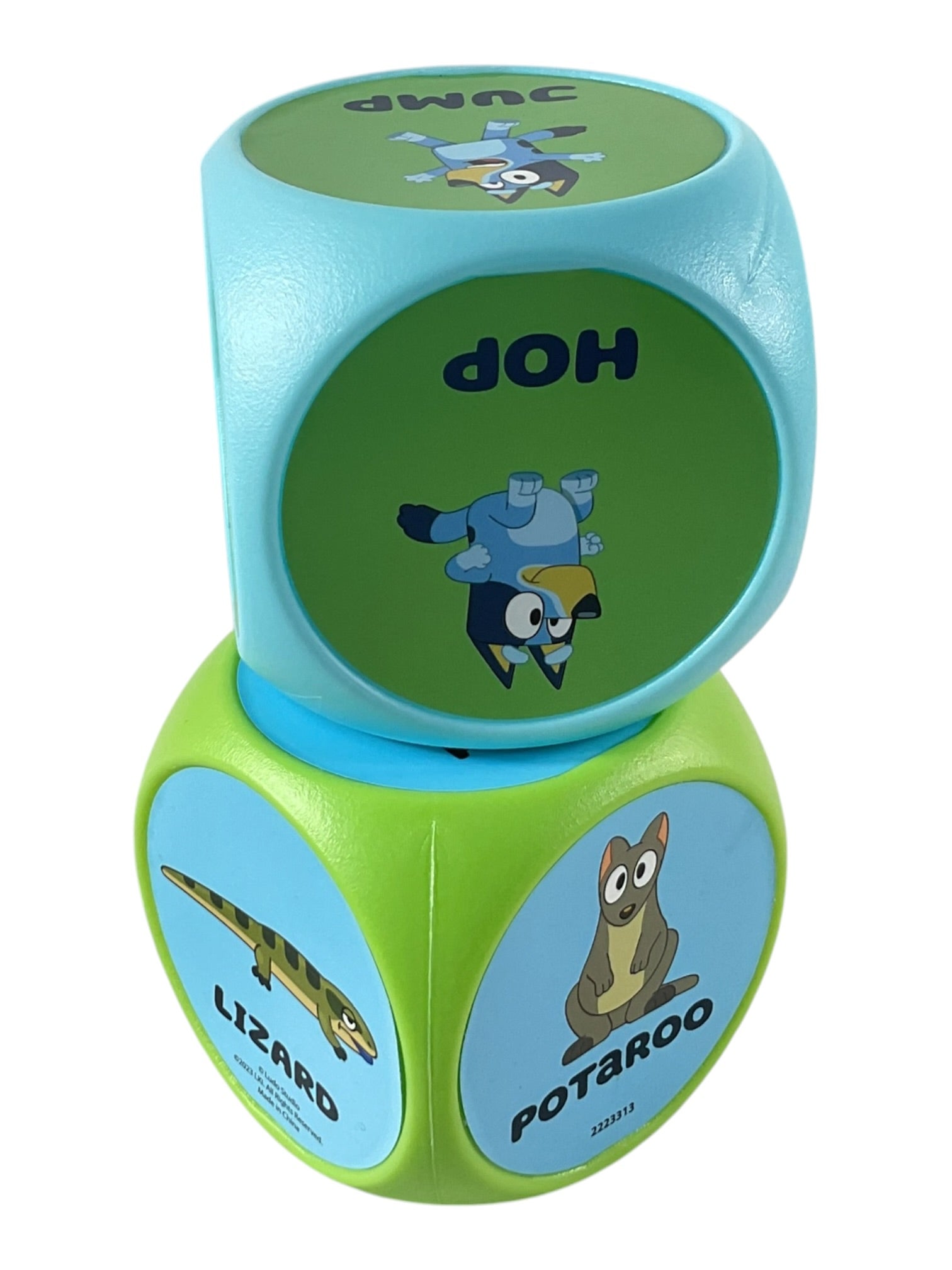 Juego de dados (Bluey)