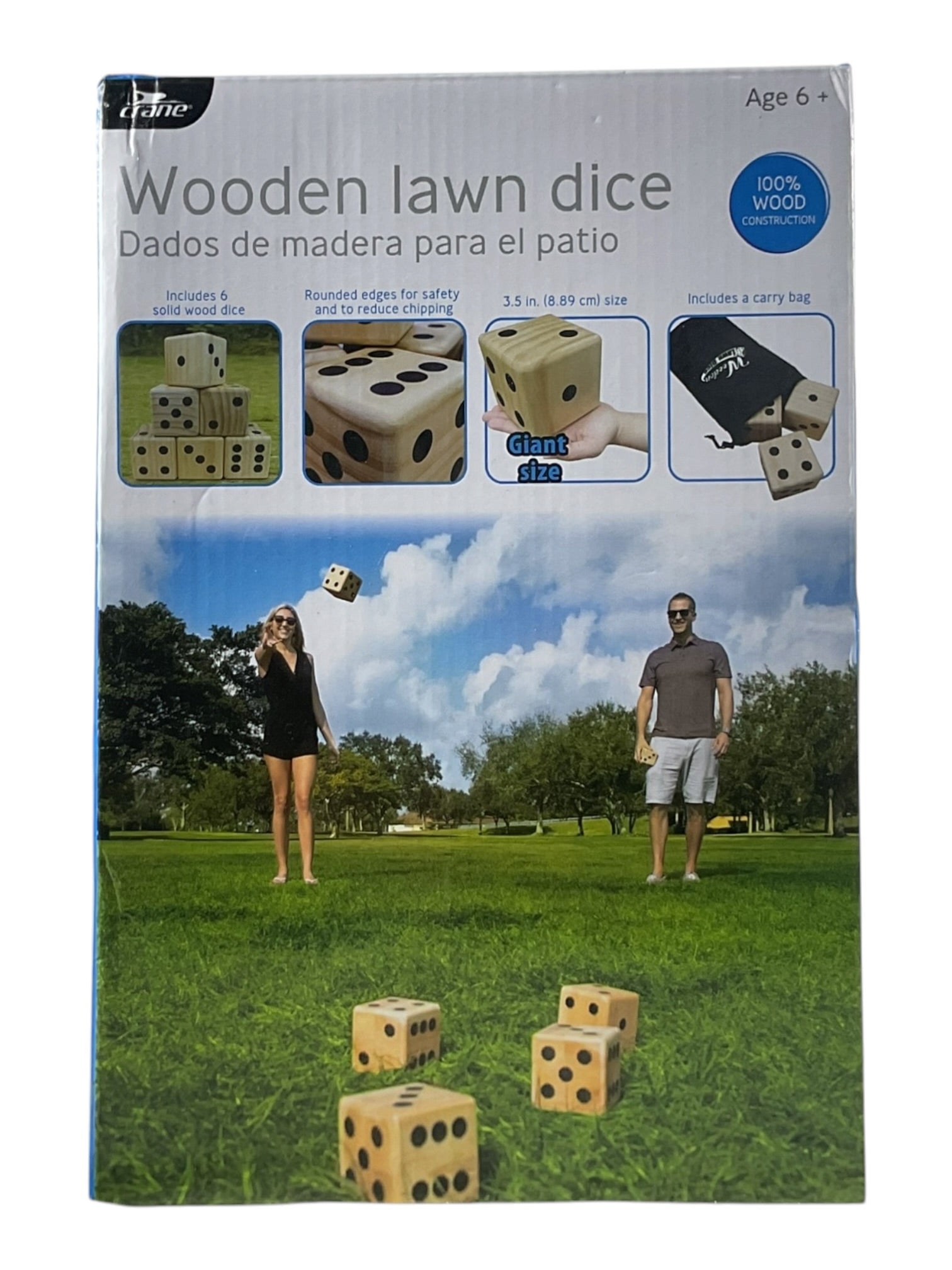 Juego de dados para patio