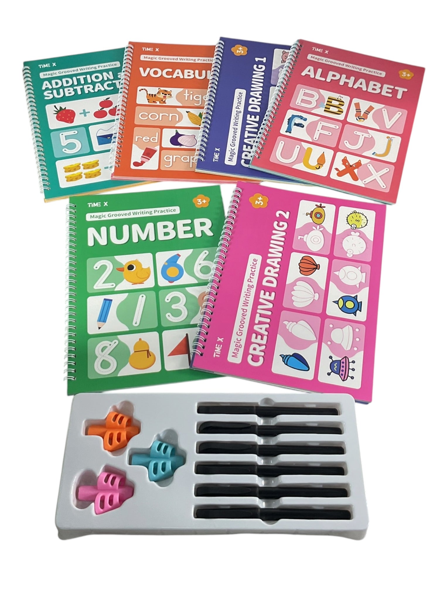 Set de cuadernos didácticos reutilizables