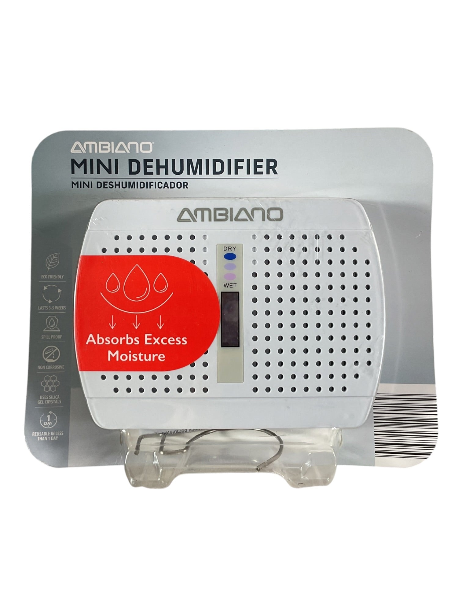 Mini Deshumidificador Renovable (Ambiano)