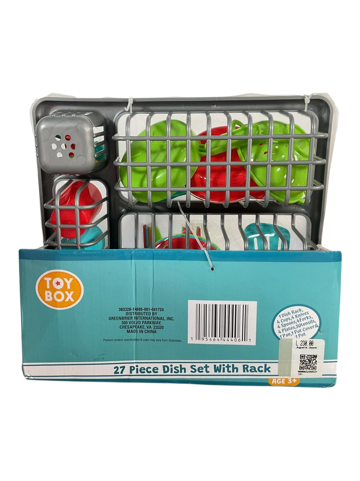 Juego de cocina de juguete (Toy box)