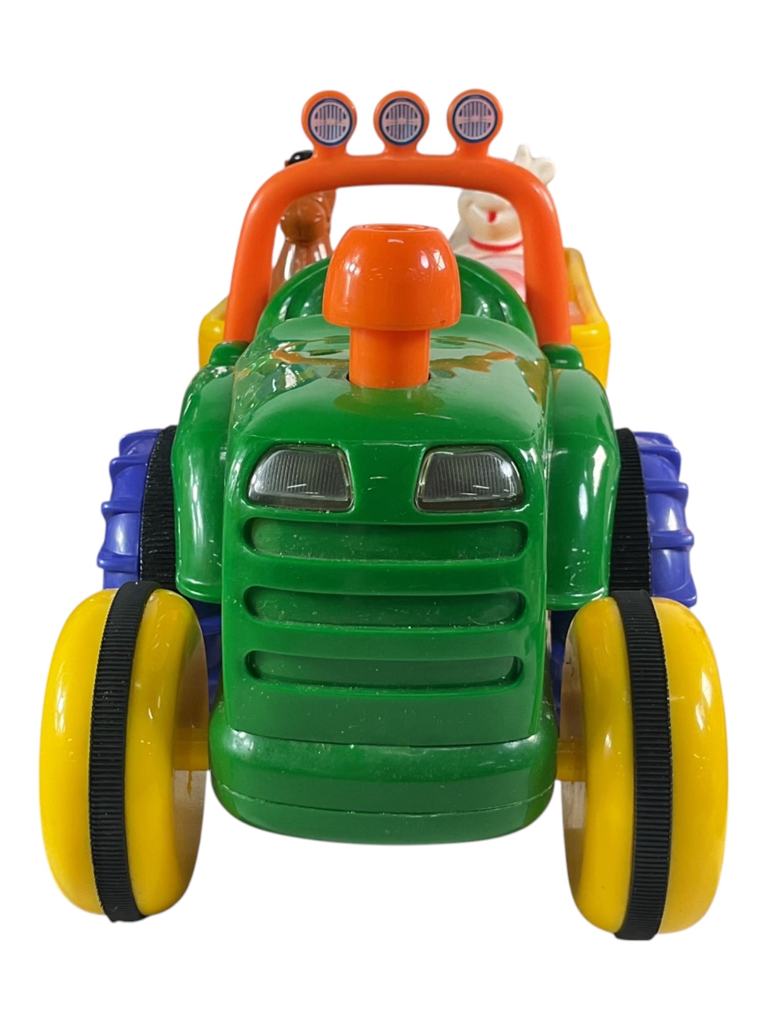 Tractor con animales